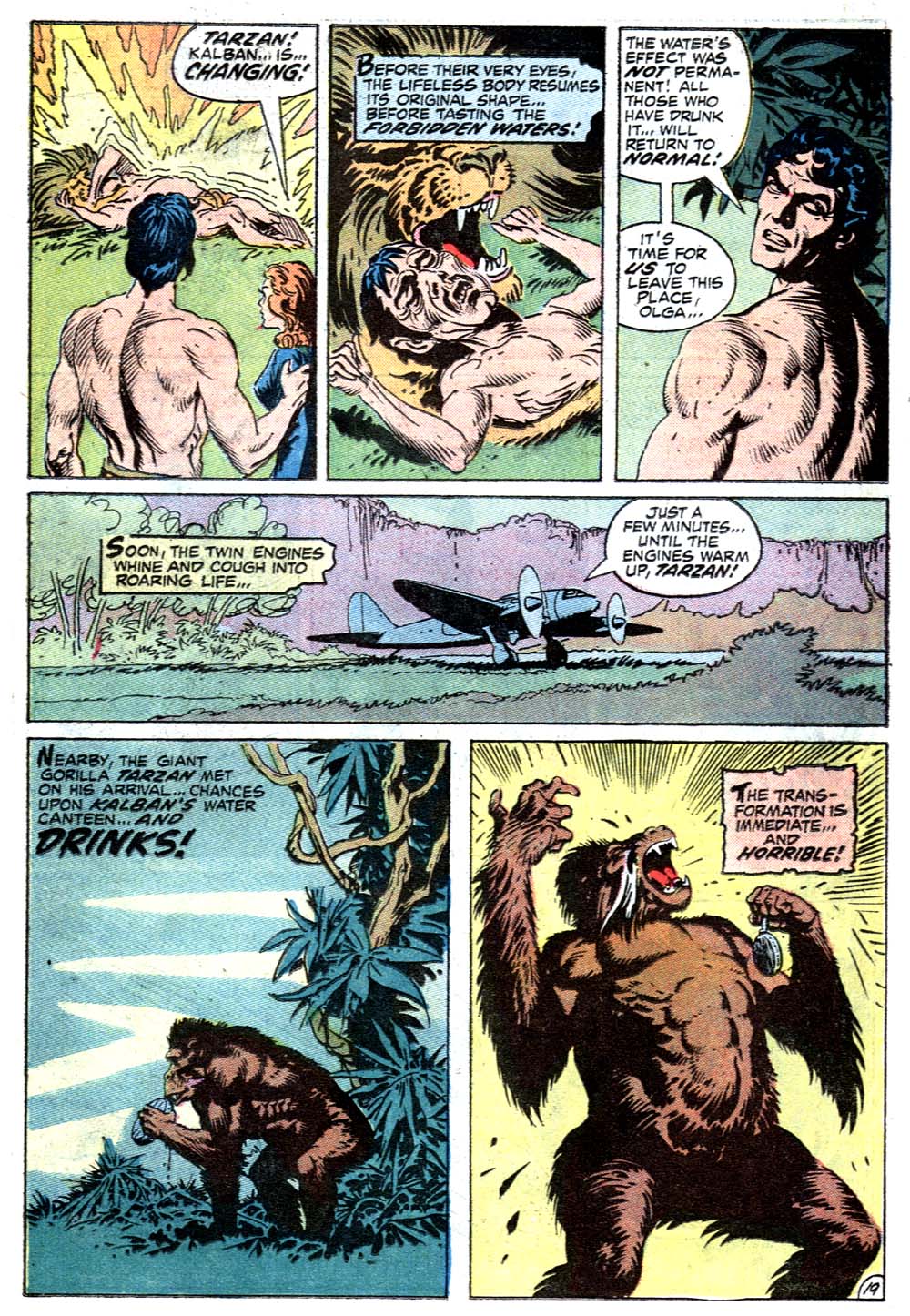 Read online Tarzan (1972) comic -  Issue #211 - 22