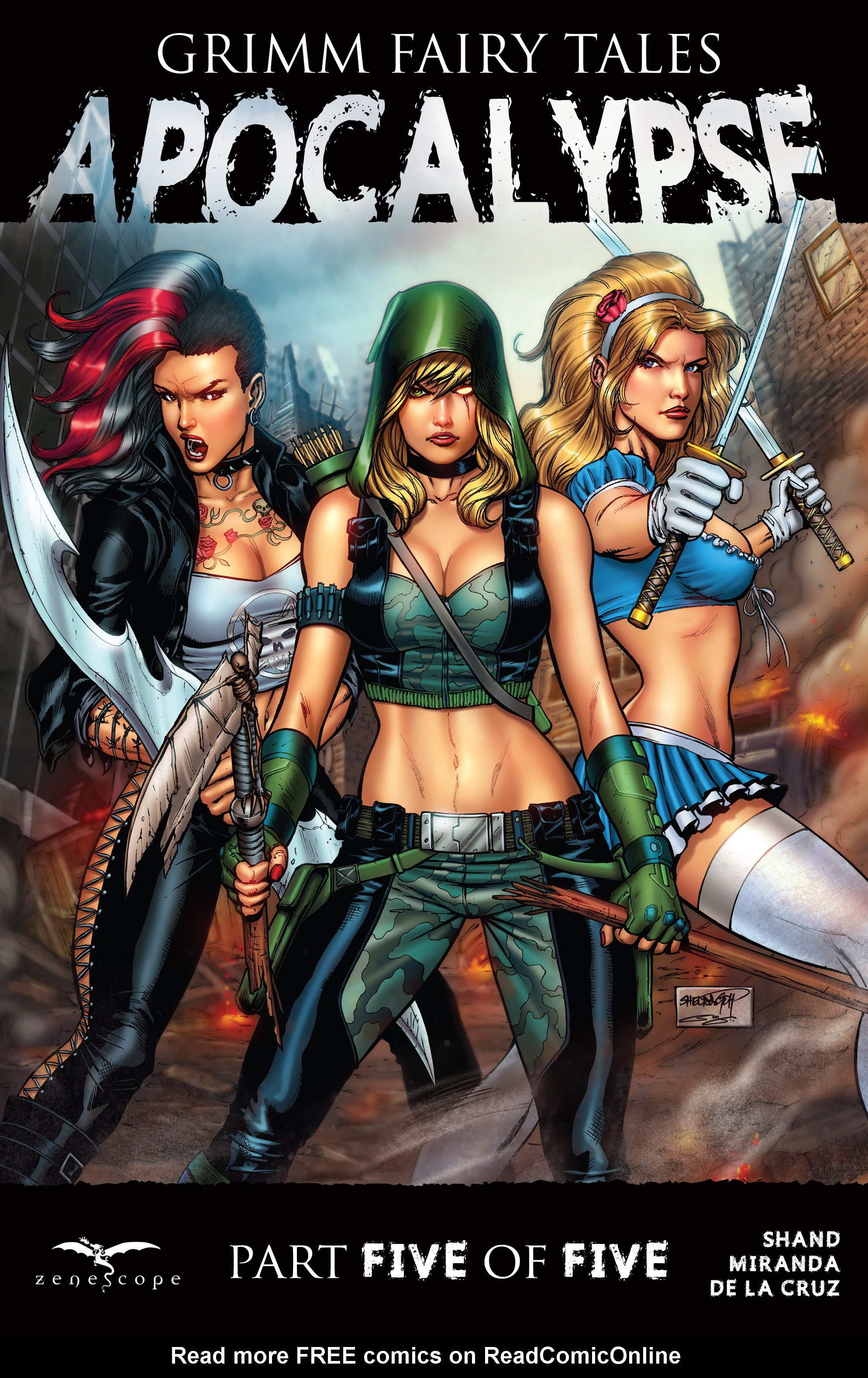 Read online Grimm Fairy Tales: Apocalypse comic -  Issue #5 - 1