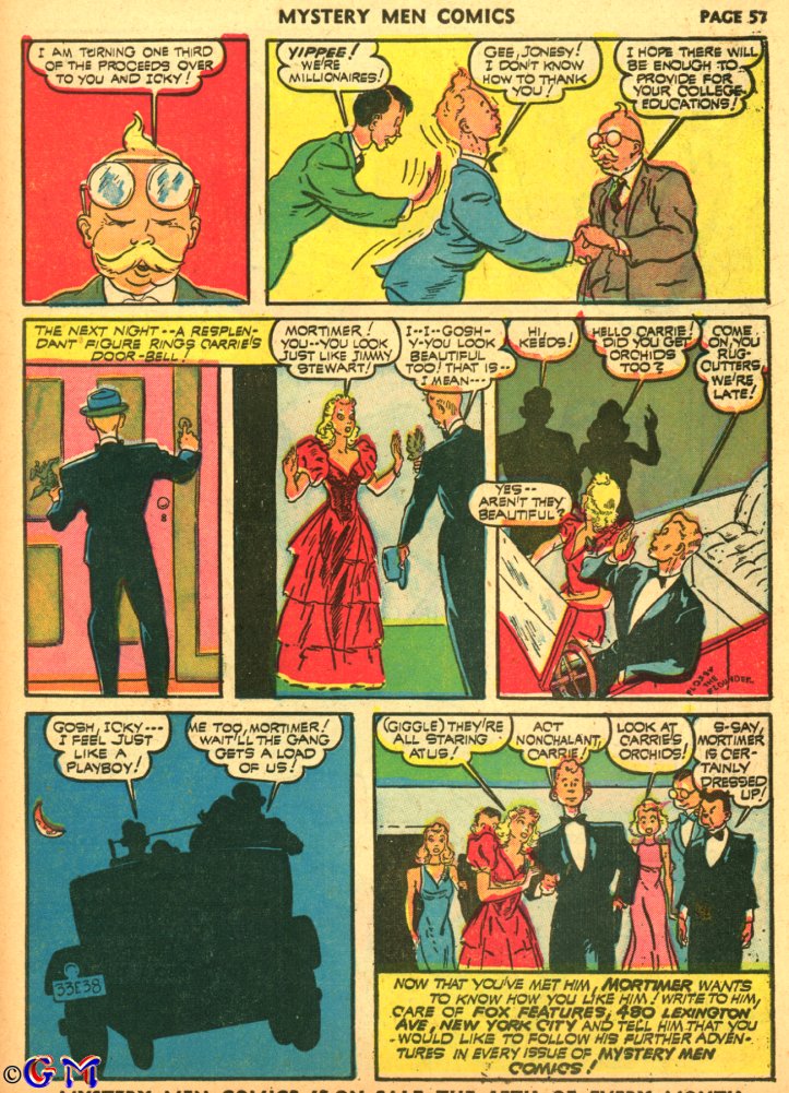 Read online Mystery Men Comics comic -  Issue #25 - 58