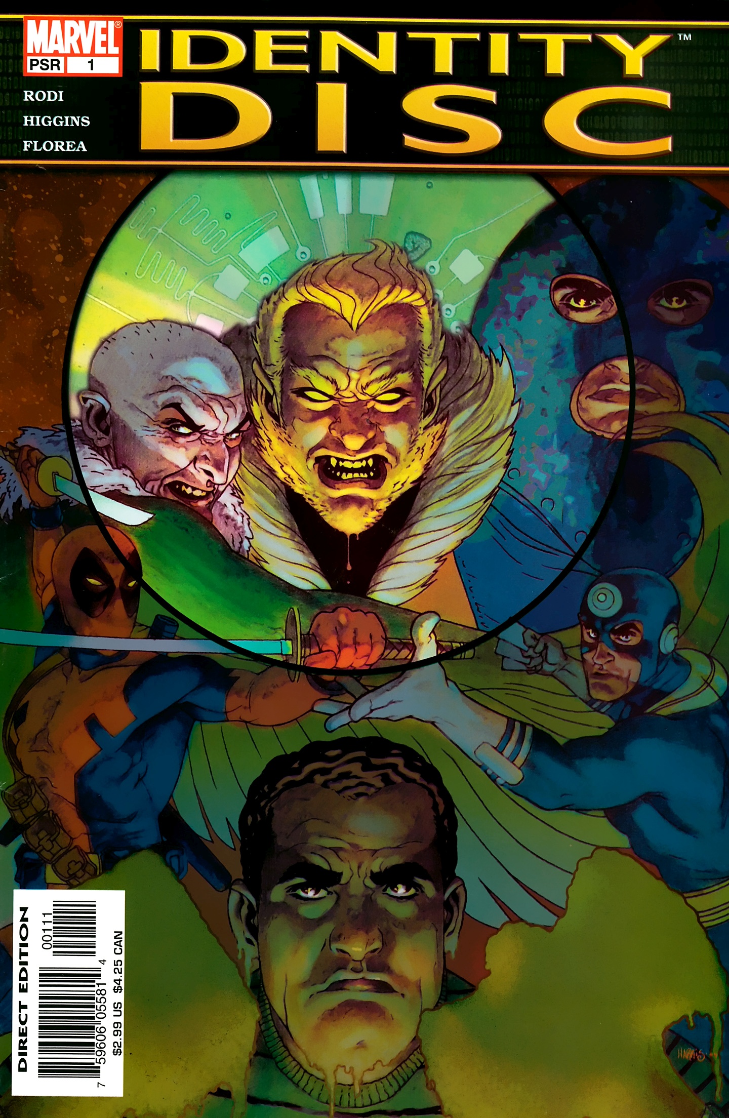 Read online Identity Disc comic -  Issue #1 - 1