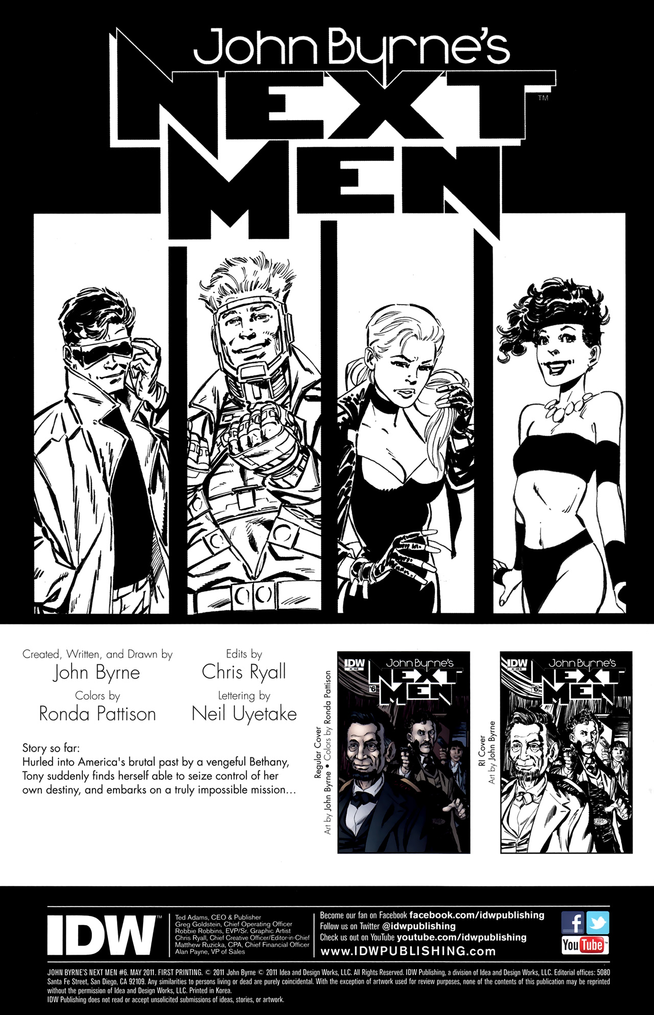 Read online John Byrne's Next Men (2010) comic -  Issue #6 - 2
