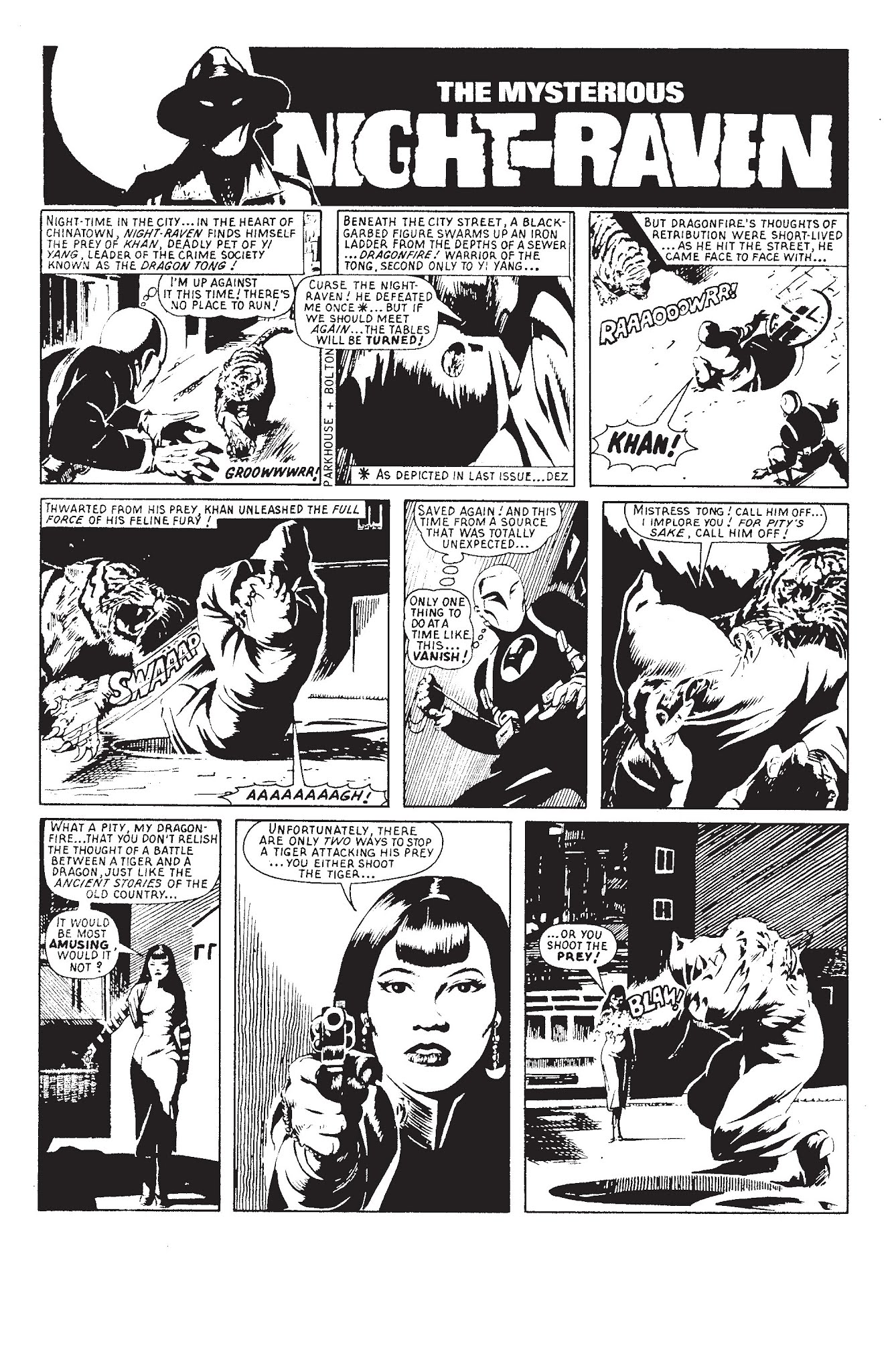 Read online Night Raven: From the Marvel UK Vaults comic -  Issue # TPB (Part 1) - 58