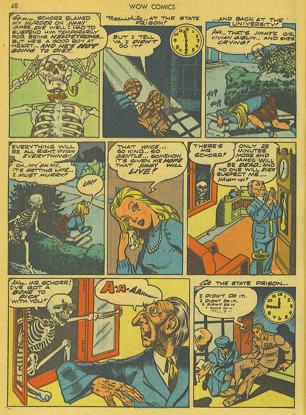 Read online Wow Comics comic -  Issue #6 - 48