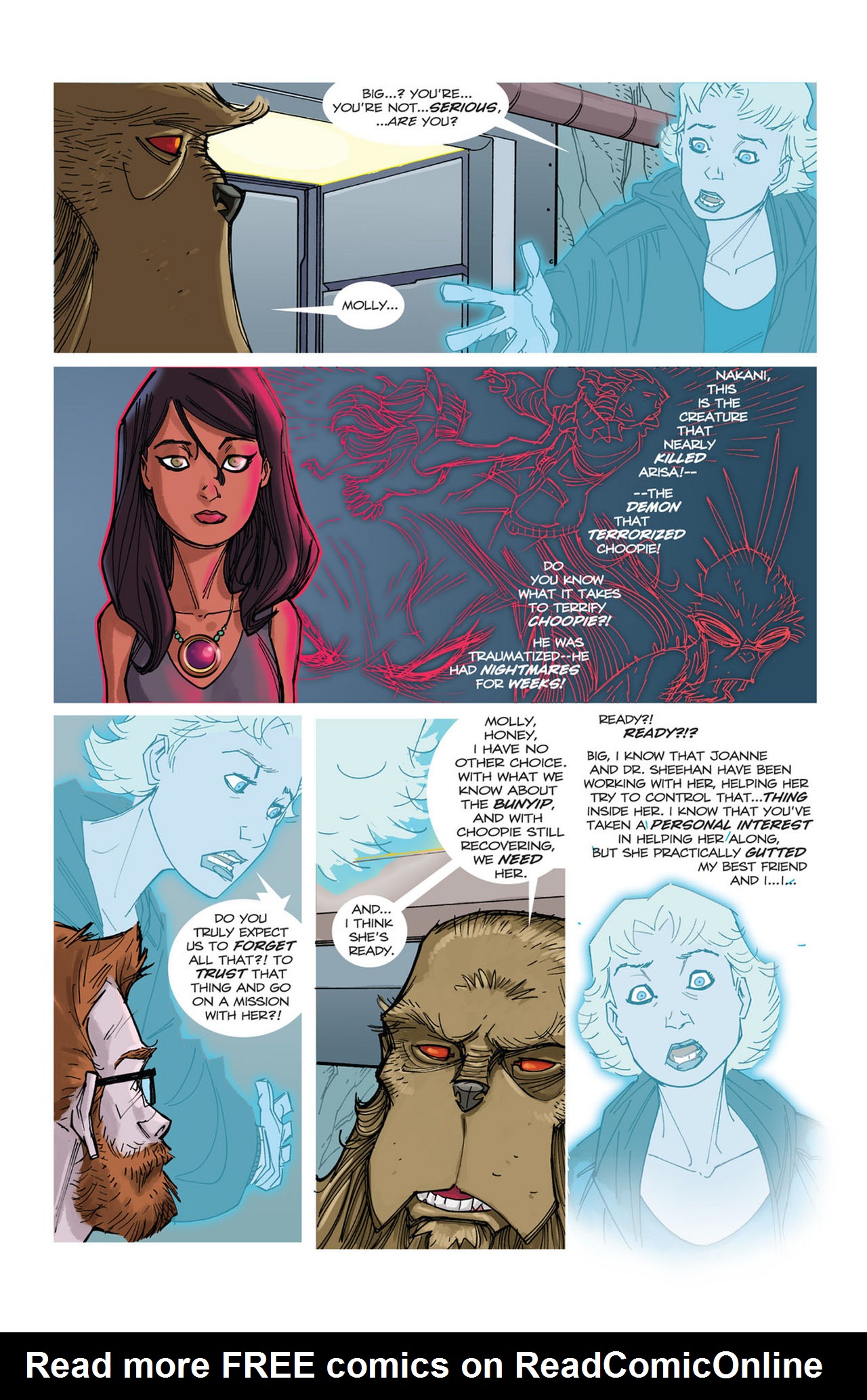 Read online The Perhapanauts: Danger Down Under! comic -  Issue #2 - 4