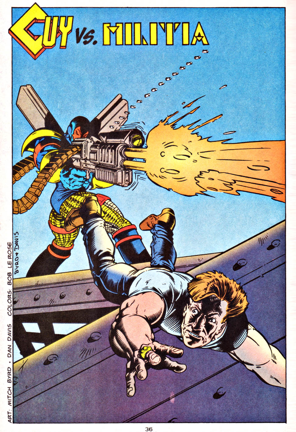 Guy Gardner: Warrior issue 25 - Page 37
