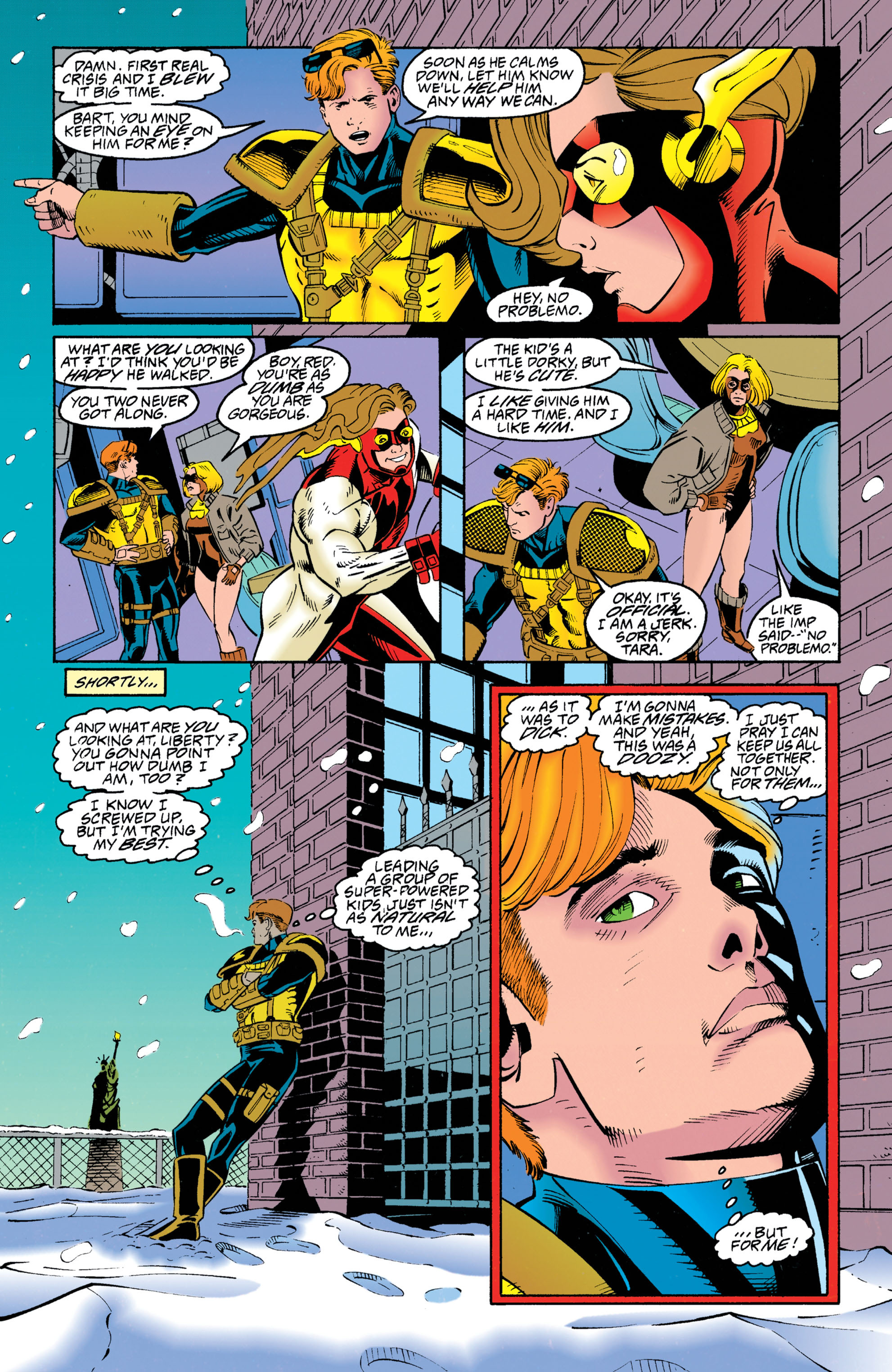 Read online The New Titans (1988) comic -  Issue #119 - 14