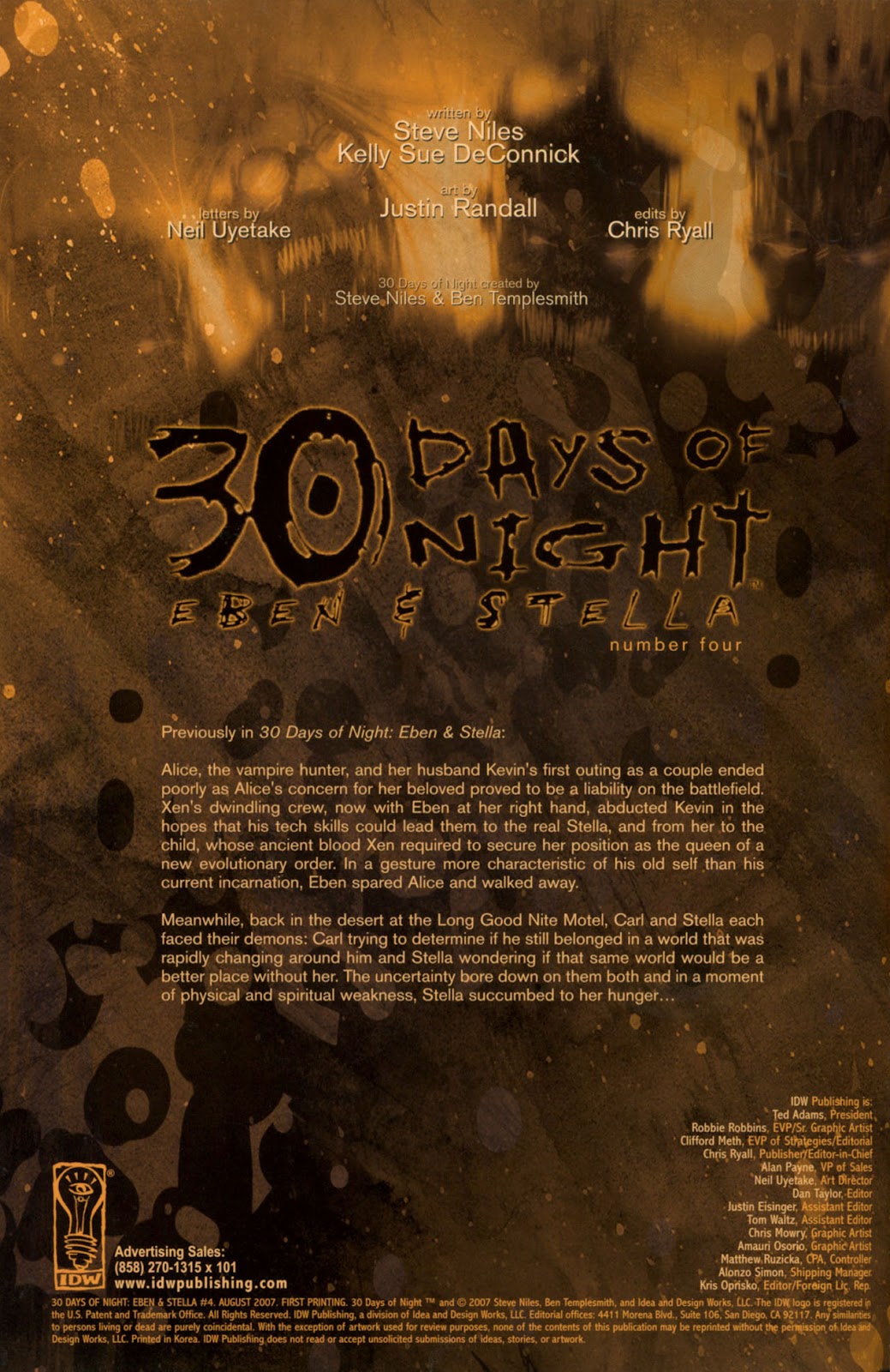 30 Days of Night: Eben & Stella issue 4 - Page 2