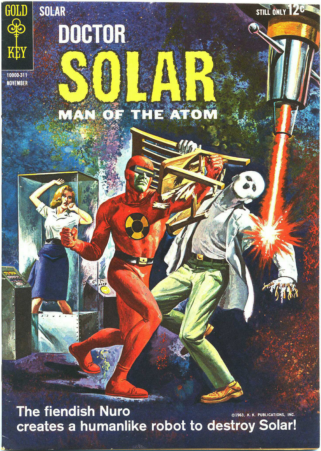 Read online Doctor Solar, Man of the Atom (1962) comic -  Issue #6 - 1