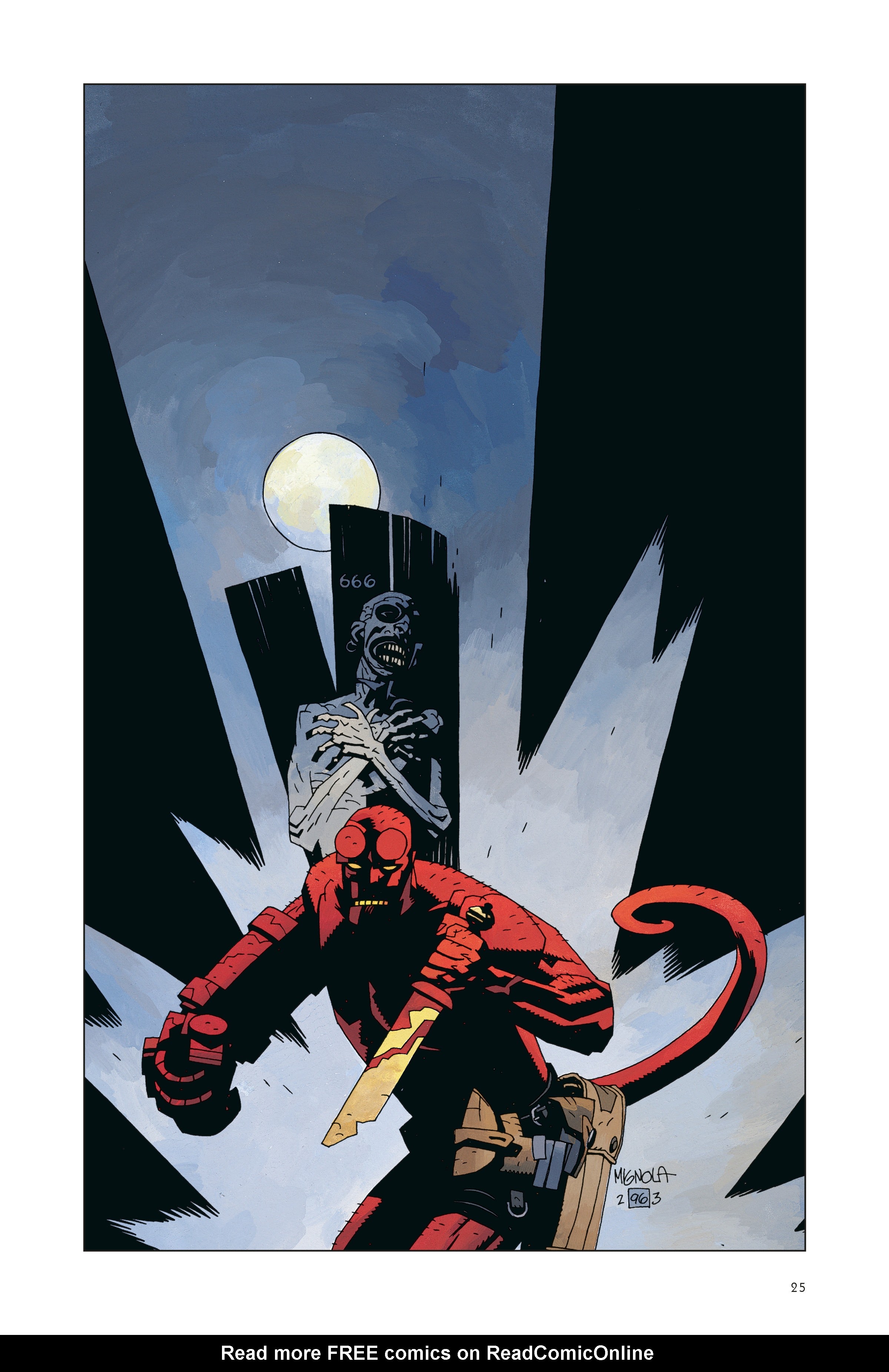 Read online Hellboy: 25 Years of Covers comic -  Issue # TPB (Part 1) - 27