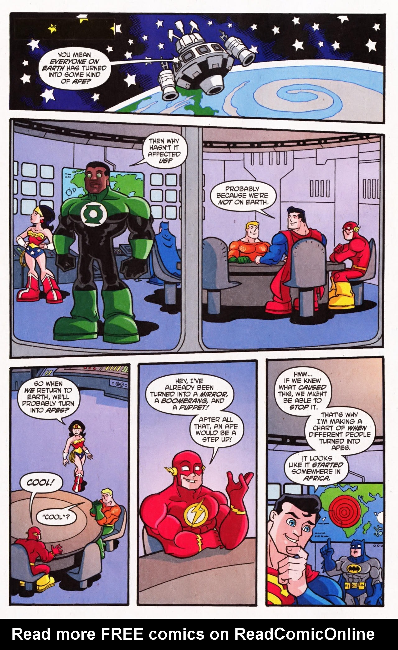 Read online Super Friends comic -  Issue #5 - 6