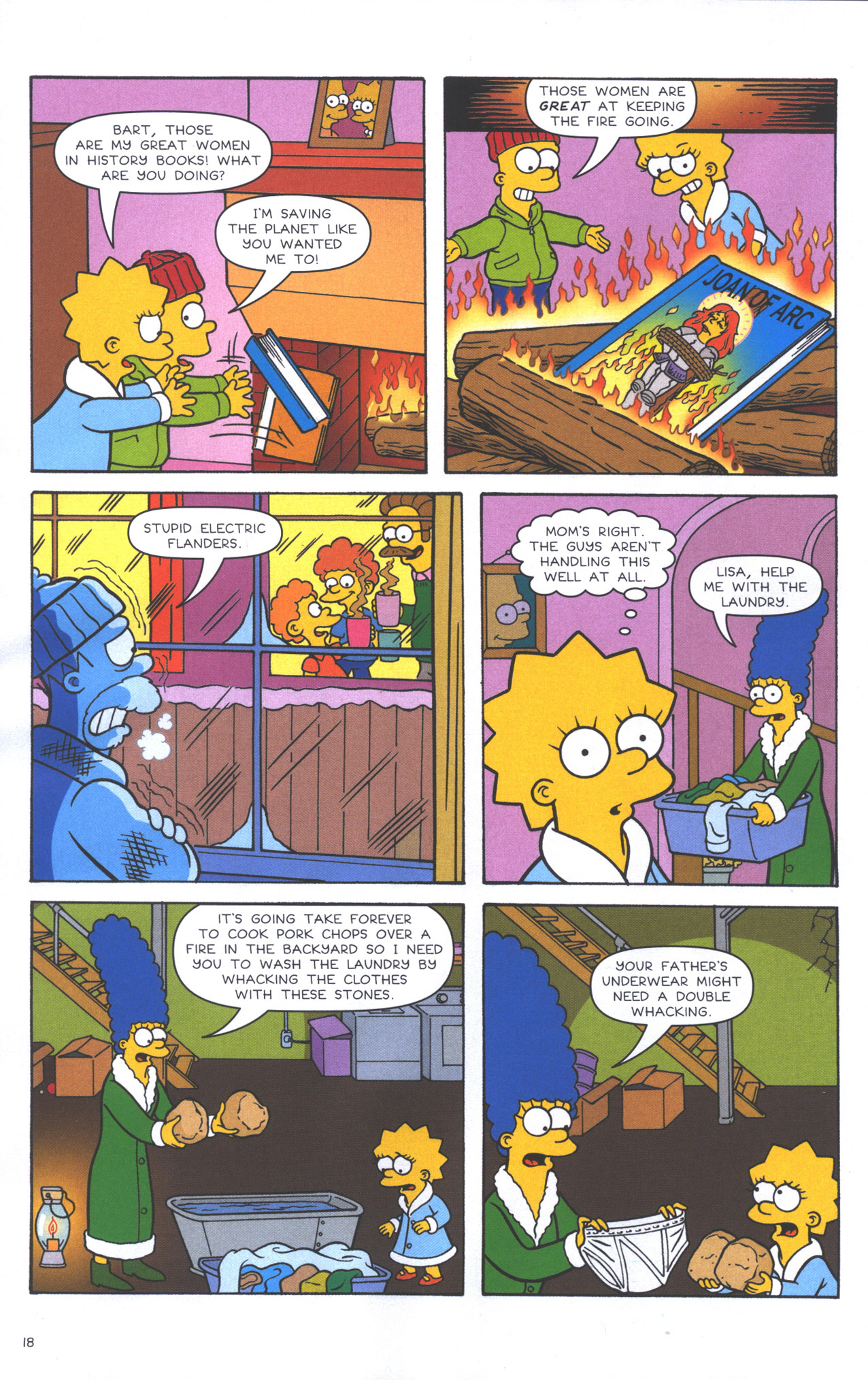 Read online The Simpsons Winter Wingding comic -  Issue #4 - 20