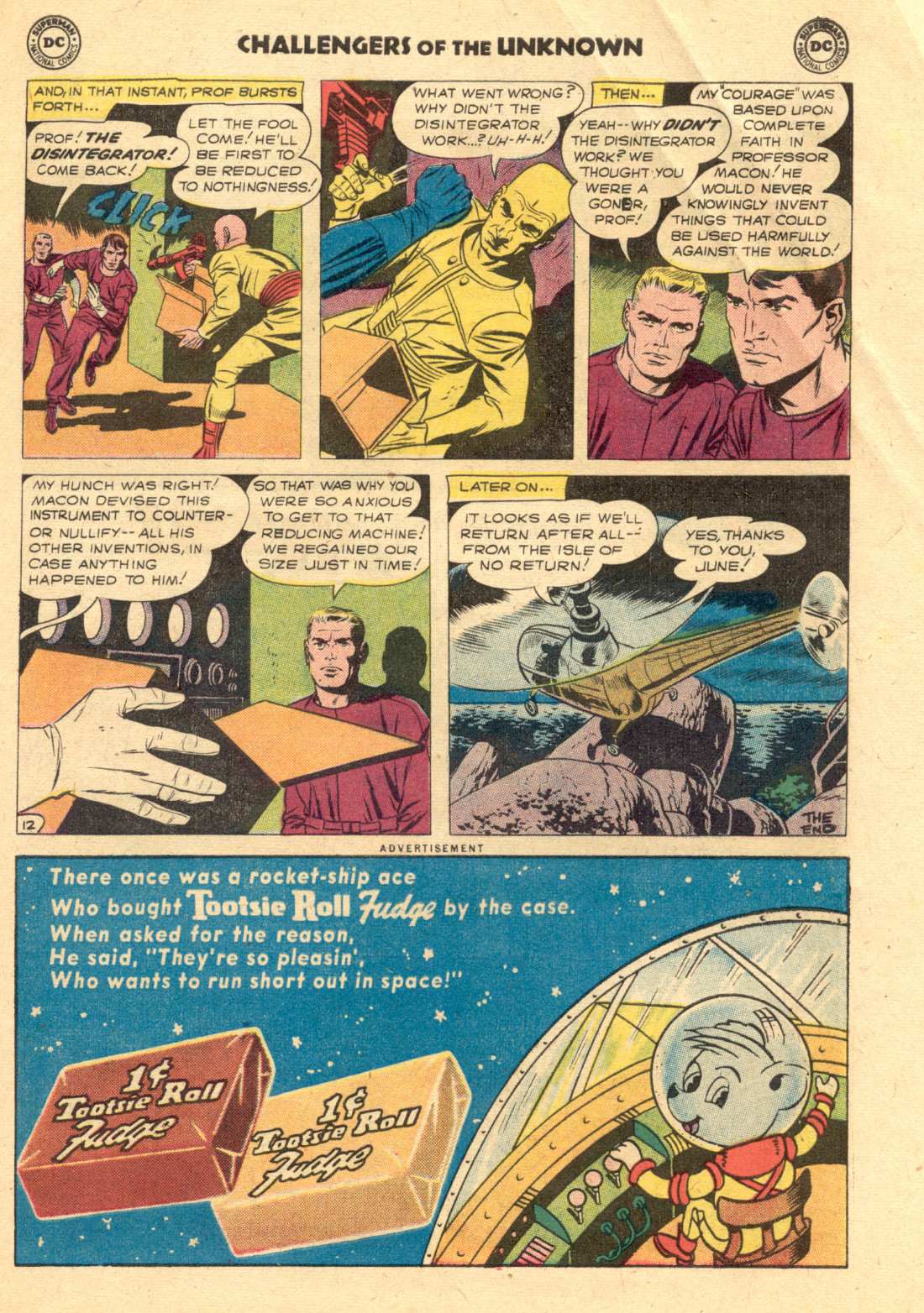 Read online Challengers of the Unknown (1958) comic -  Issue #78 - 14