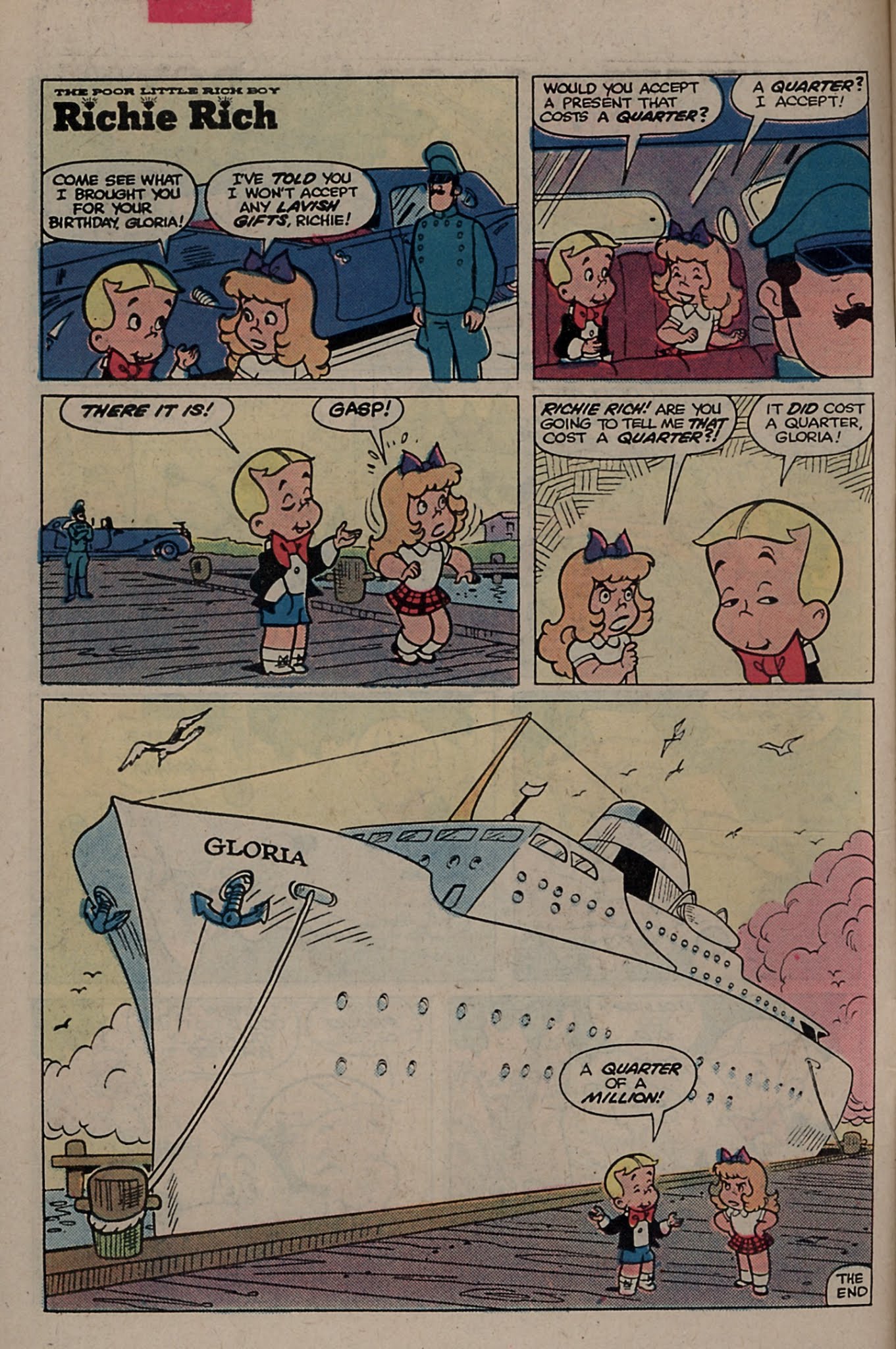 Read online Richie Rich & Dollar the Dog comic -  Issue #11 - 10