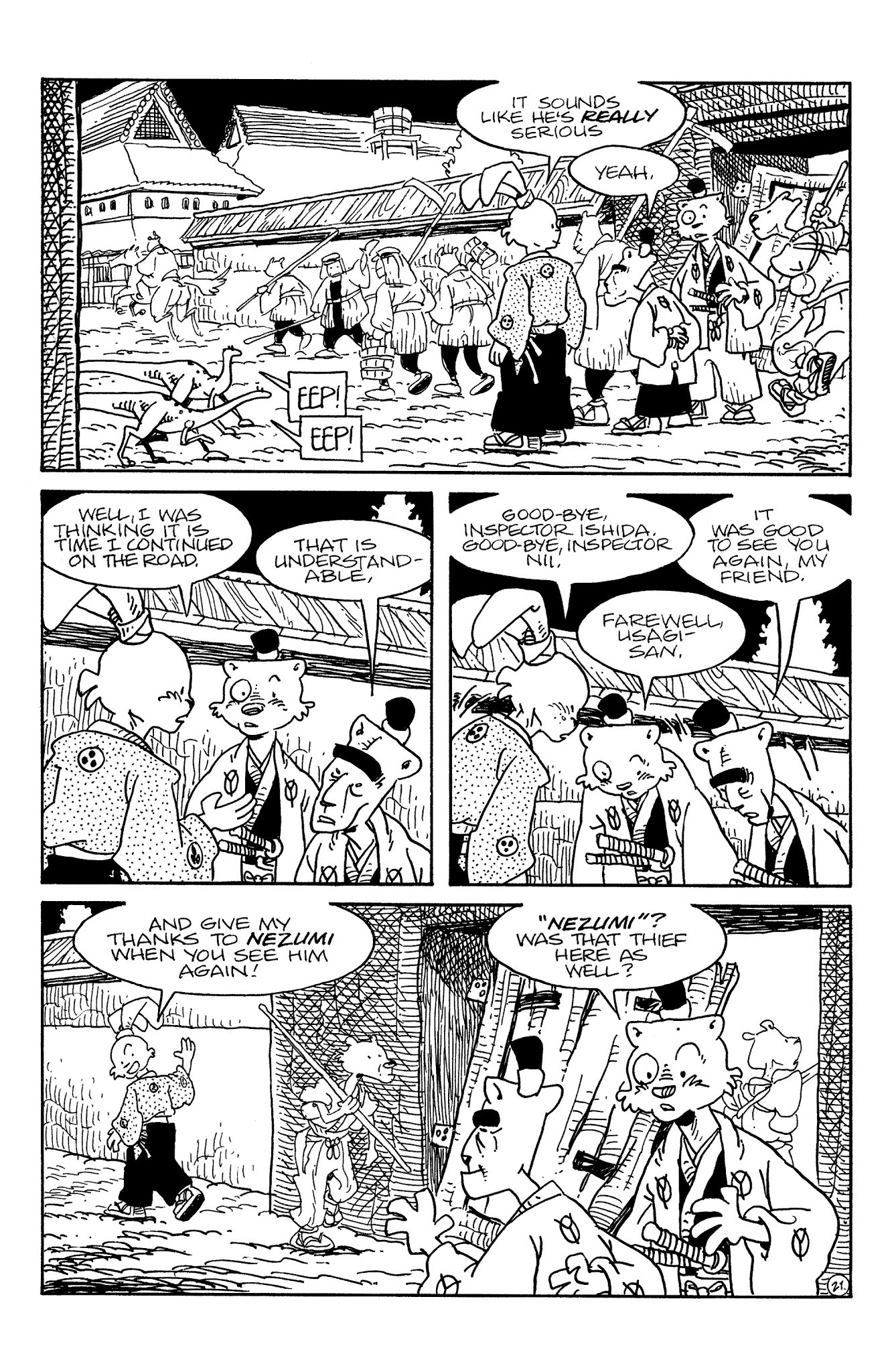 Read online Usagi Yojimbo: The Hidden comic -  Issue #7 - 22