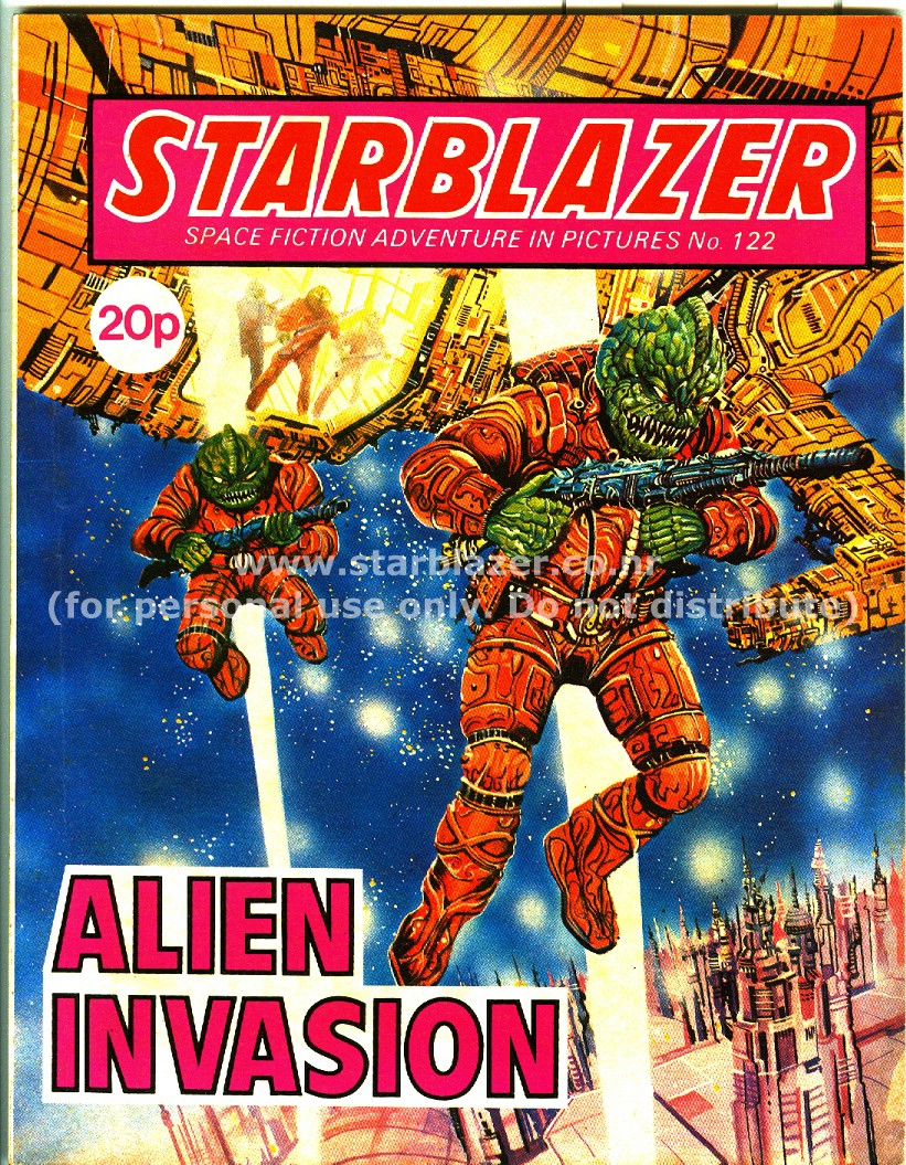 Read online Starblazer comic -  Issue #122 - 2