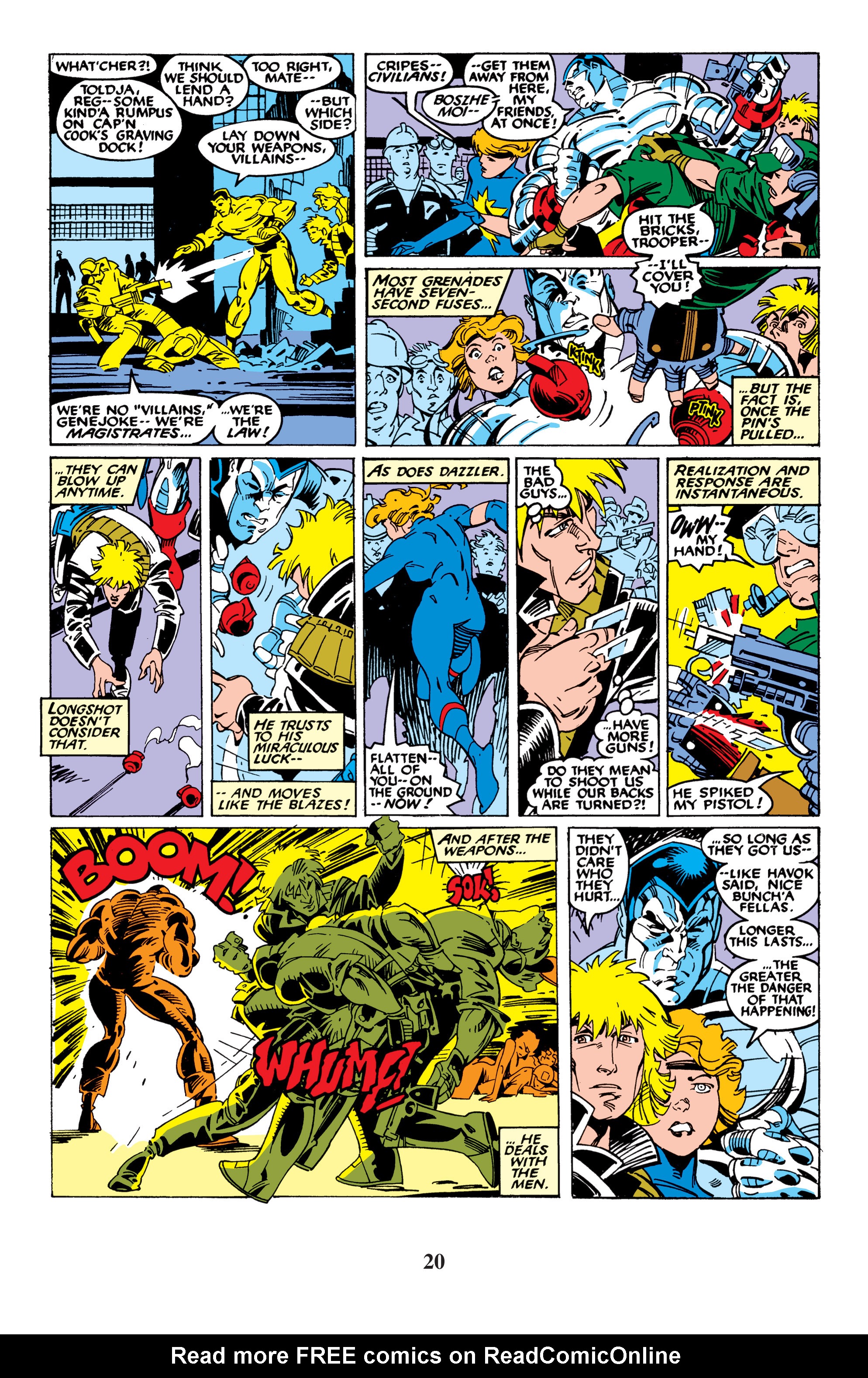Read online Uncanny X-Men (1963) comic -  Issue #235 - 20