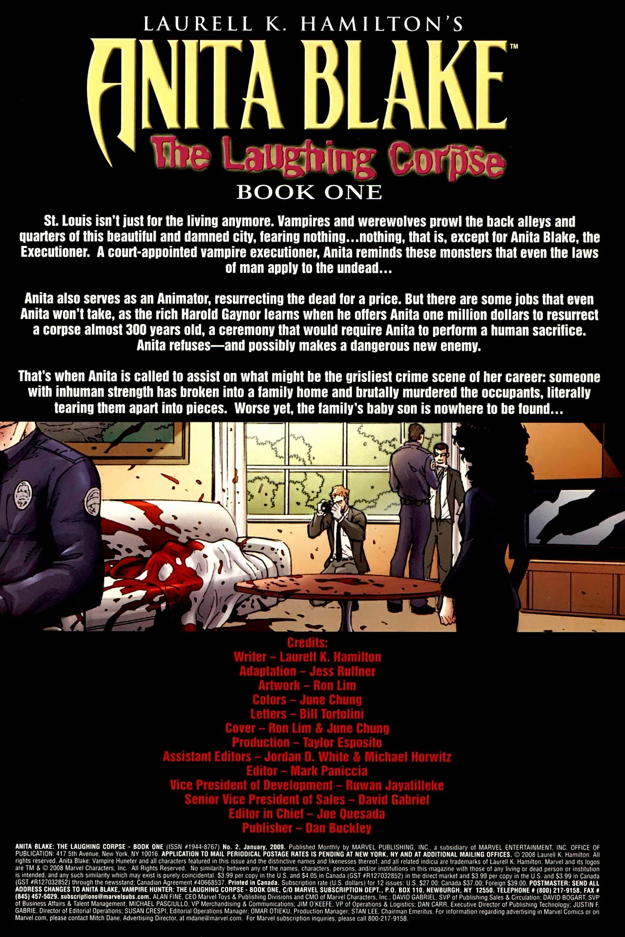 Read online Anita Blake: The Laughing Corpse - Book One comic -  Issue #2 - 2