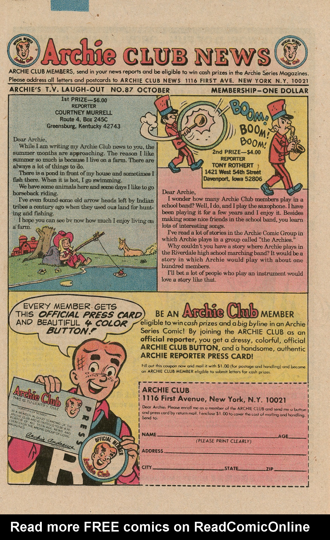 Read online Archie's TV Laugh-Out comic -  Issue #87 - 26