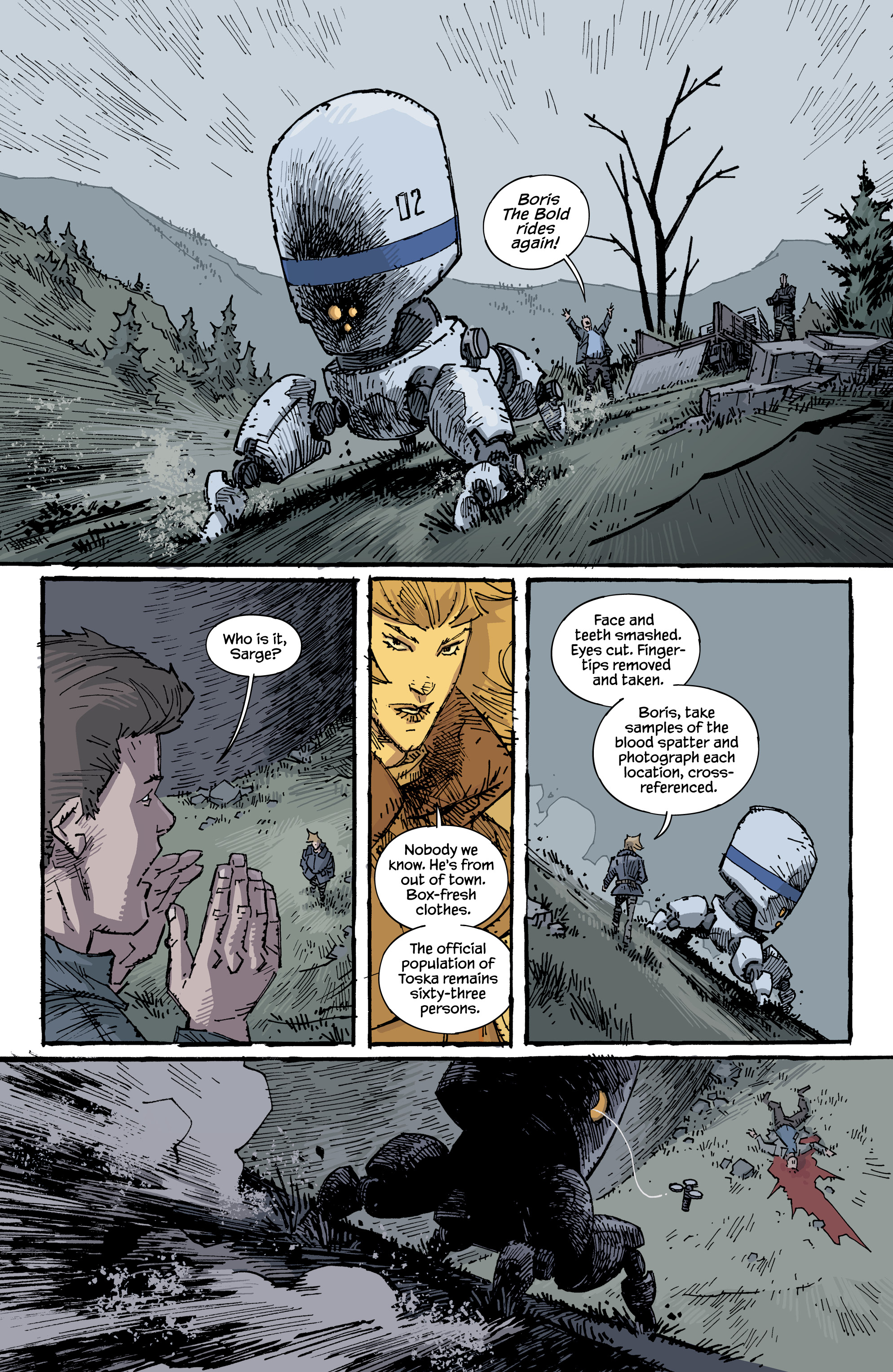 Read online Trees: Three Fates comic -  Issue #1 - 16