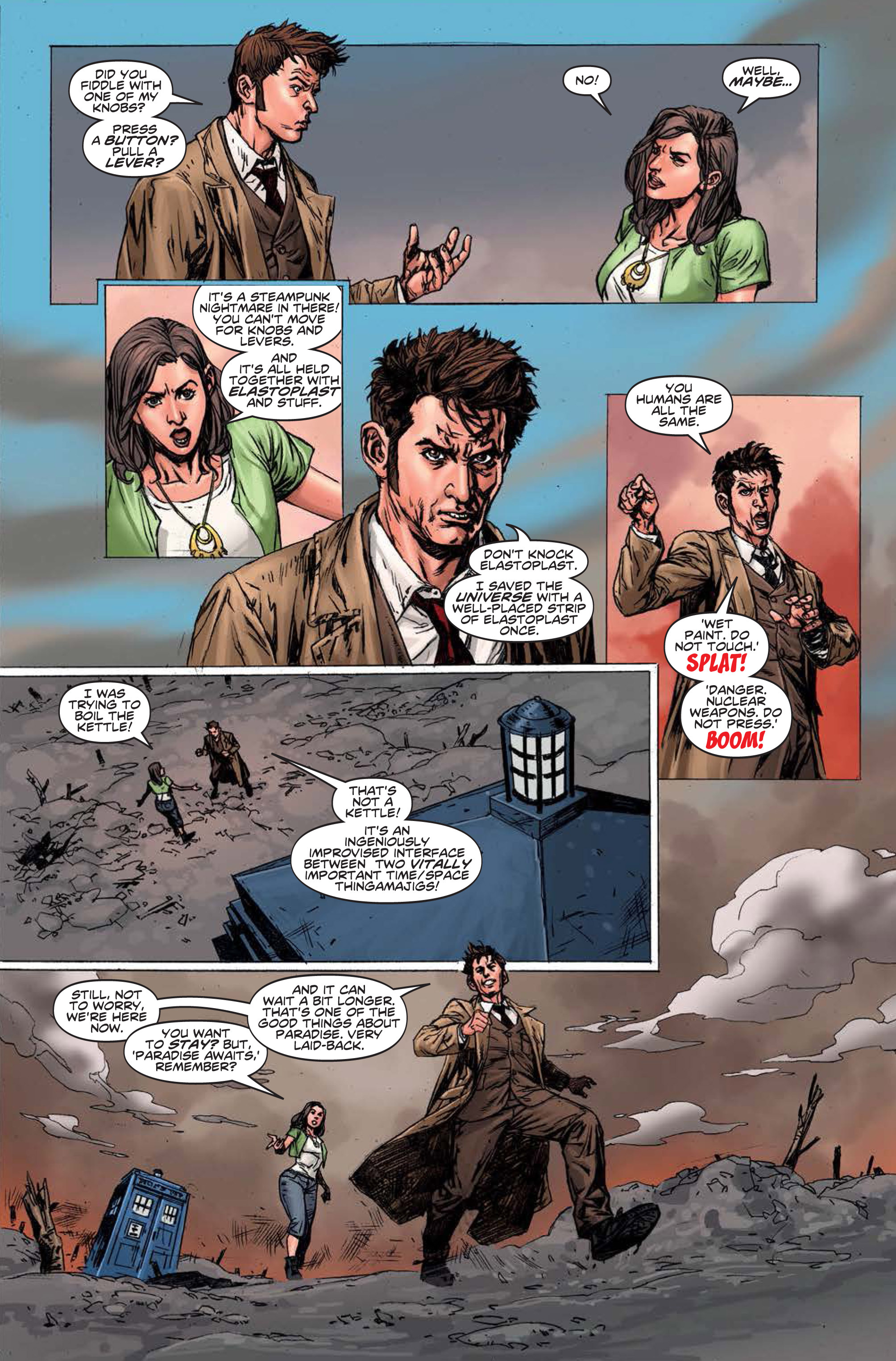 Read online Doctor Who: The Tenth Doctor comic -  Issue #6 - 12