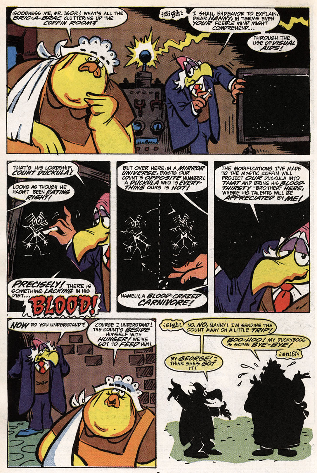 Read online Count Duckula comic -  Issue #15 - 4