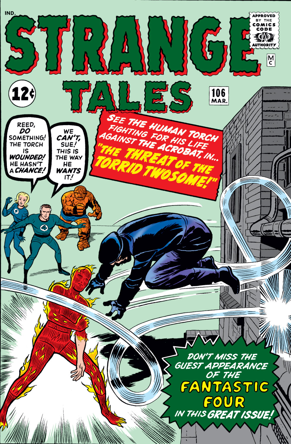 Read online Strange Tales (1951) comic -  Issue #106 - 1