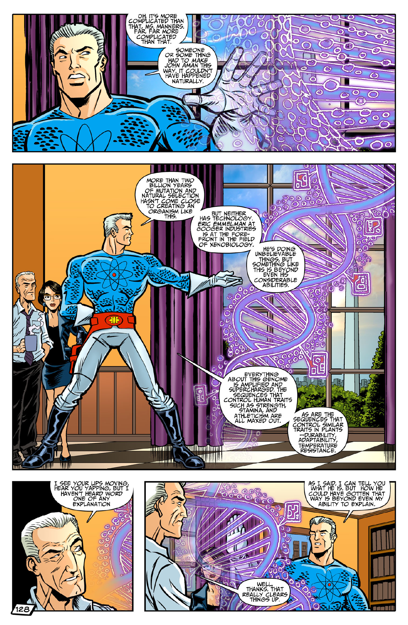 Read online John Aman Amazing Man comic -  Issue #6 - 14
