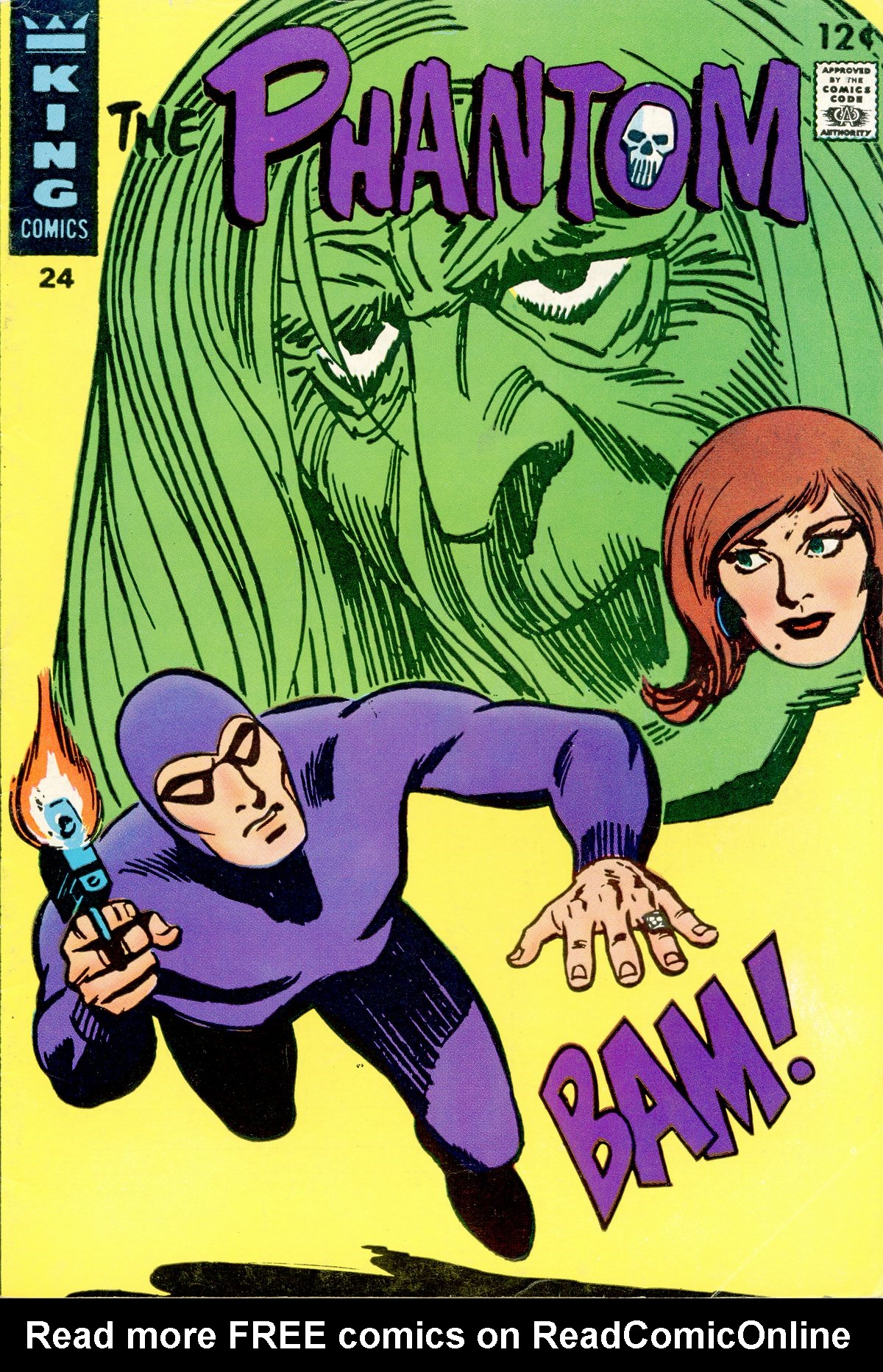 Read online The Phantom (1966) comic -  Issue #24 - 1