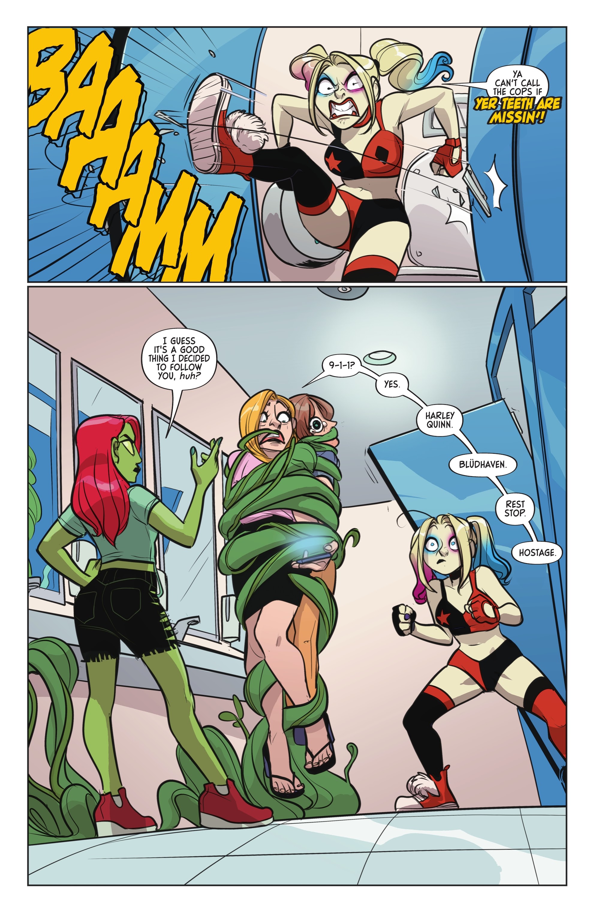 Read online Harley Quinn: The Animated Series: The Eat. Bang! Kill. Tour comic -  Issue #3 - 9