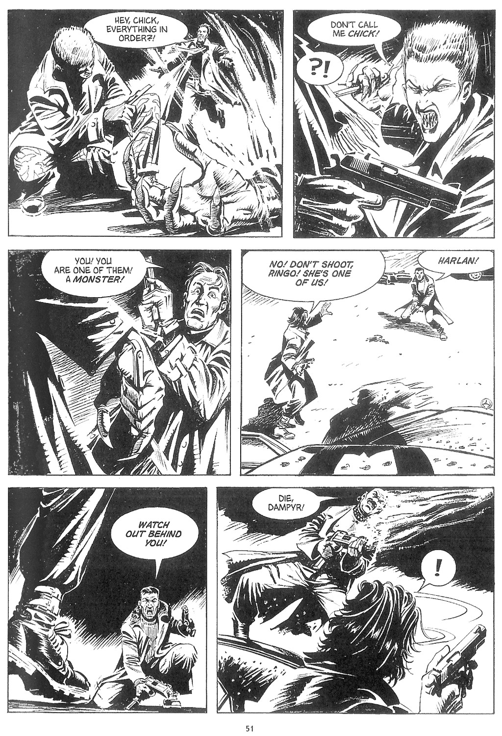 Read online Dampyr comic -  Issue #4 - 52