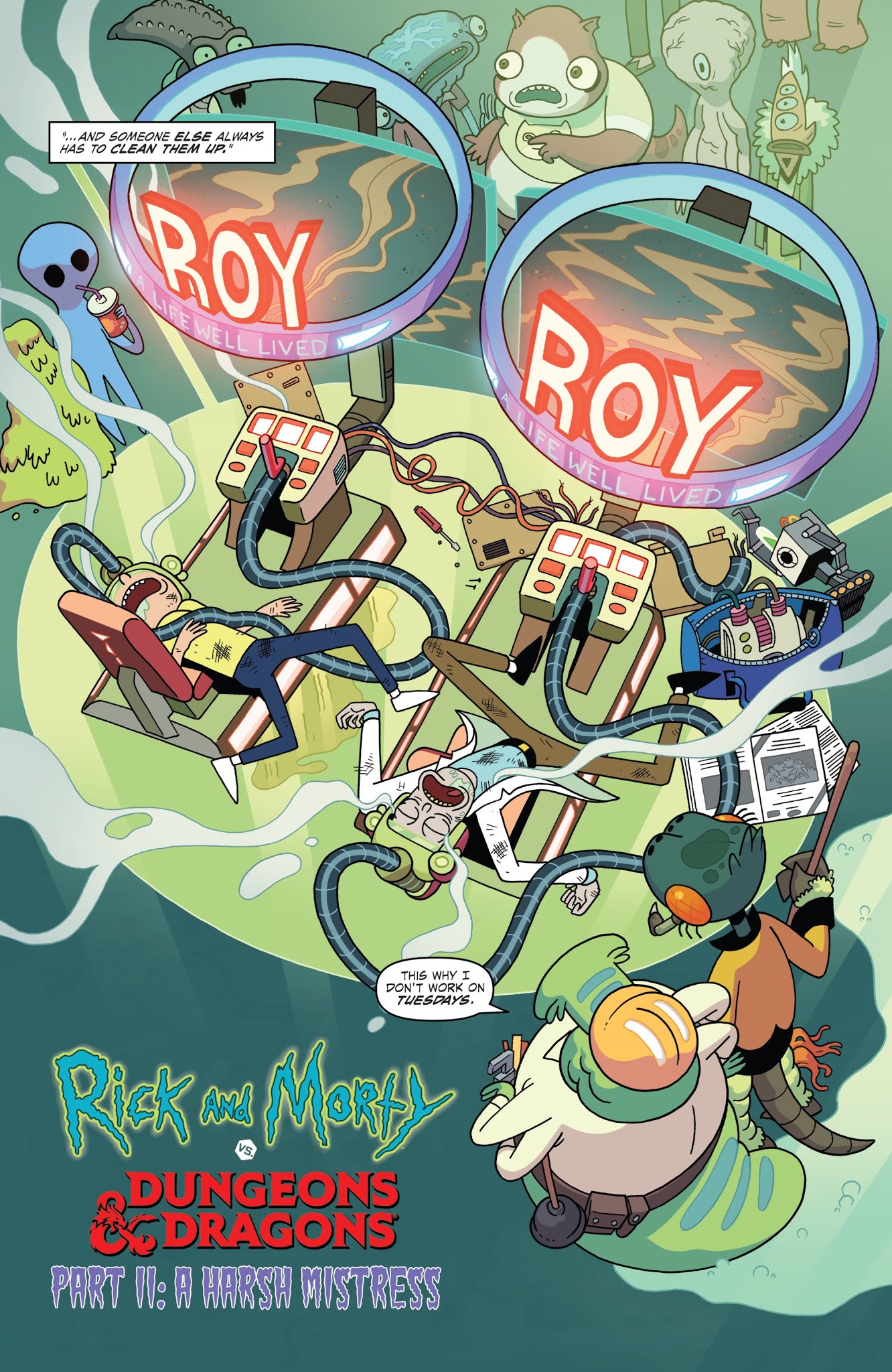 Read online Rick and Morty vs Dungeons & Dragons comic -  Issue #2 - 4