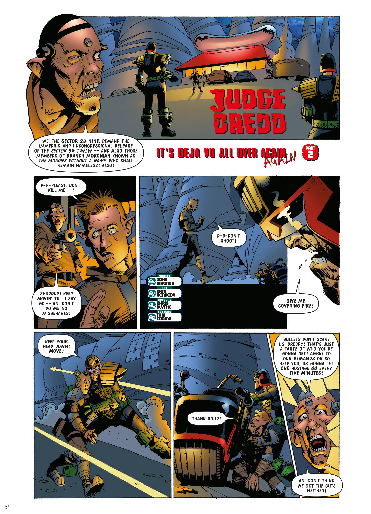 Read online Judge Dredd: The Complete Case Files comic -  Issue # TPB 35 (Part 1) - 56