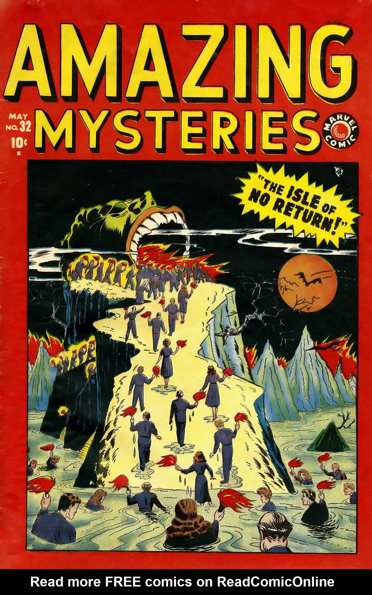 Read online Amazing Mysteries comic -  Issue #32 - 1