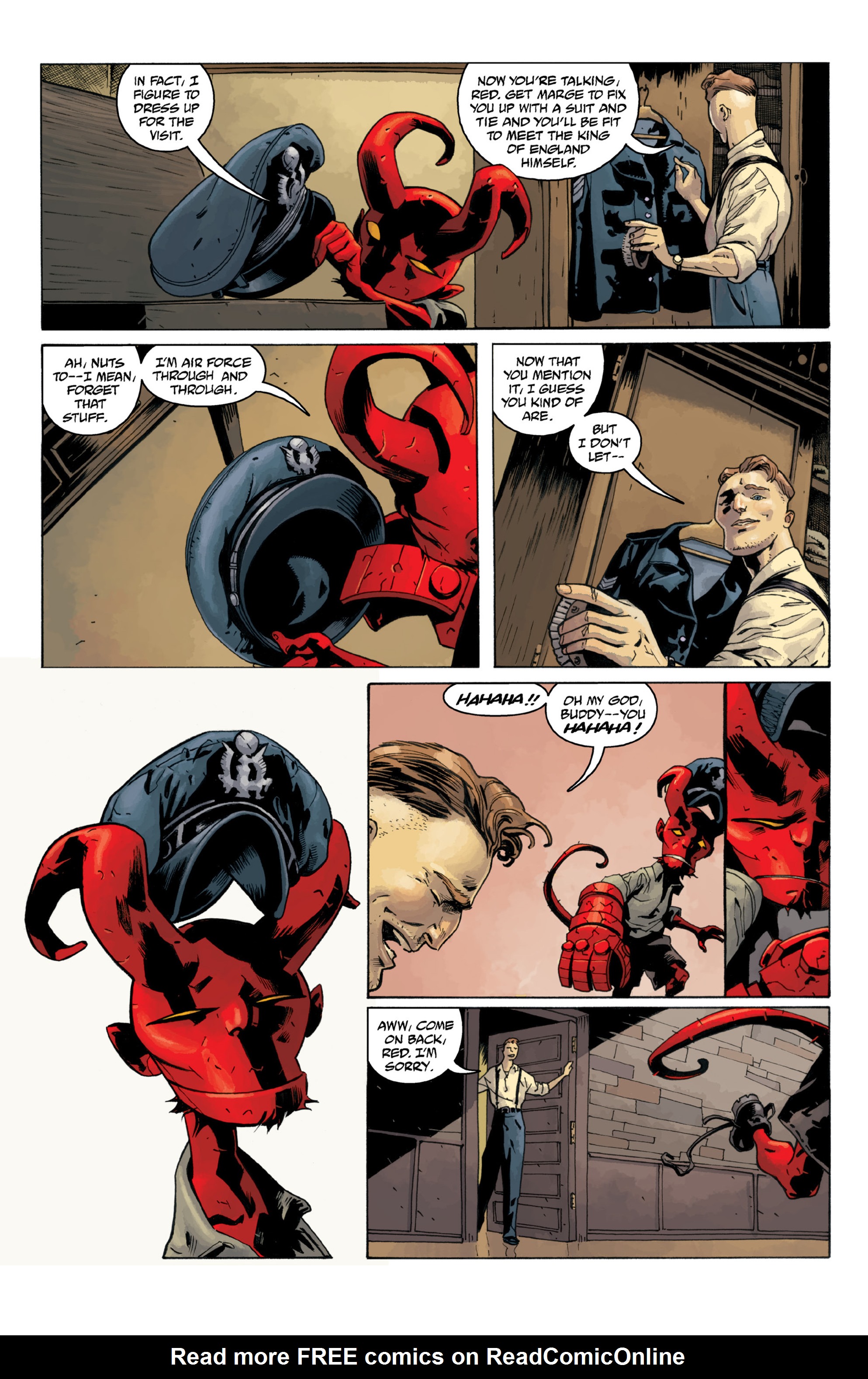 Read online B.P.R.D.: 1948 comic -  Issue # TPB - 62