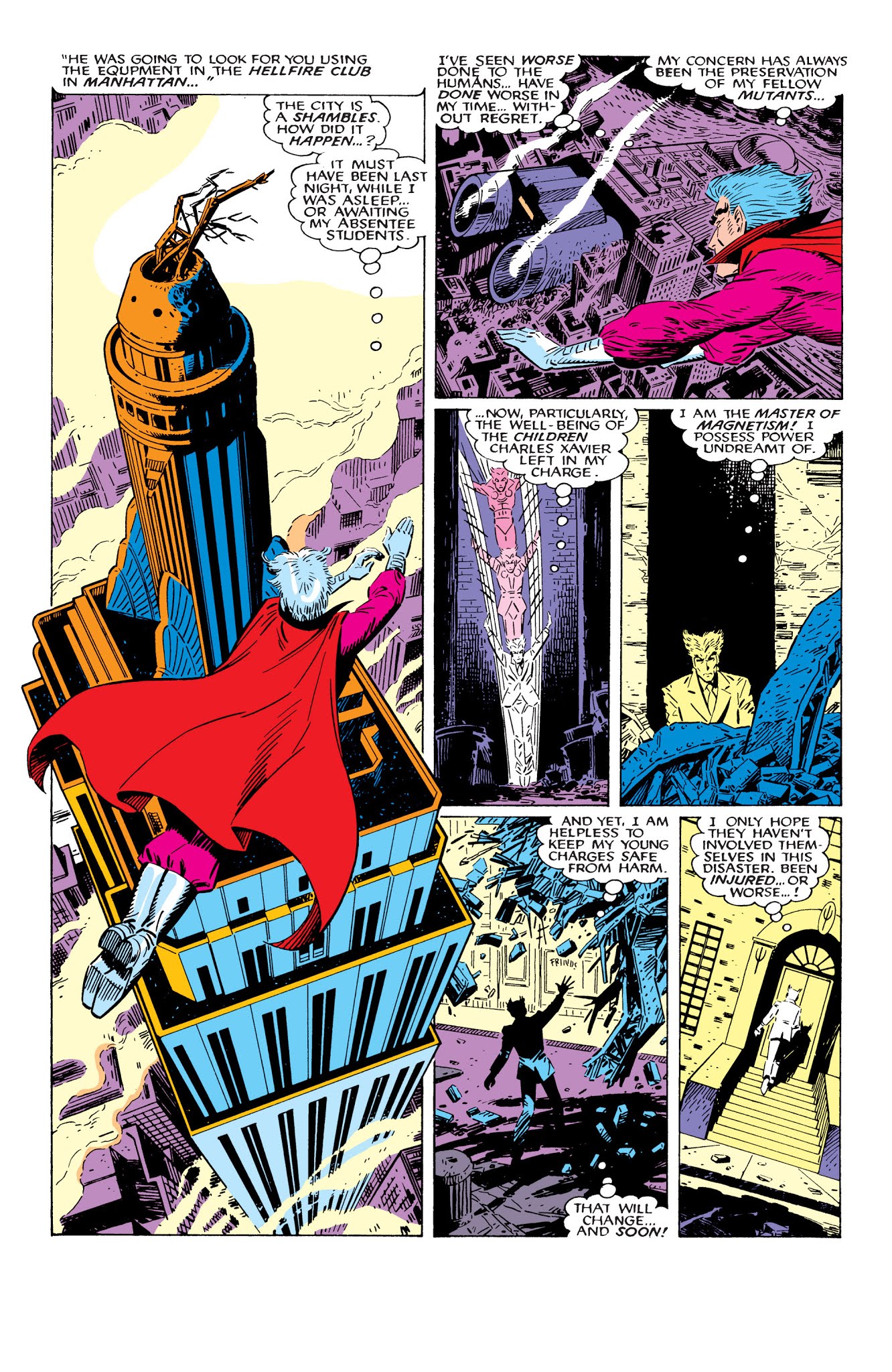 Read online X-Men: Fall of the Mutants comic -  Issue # TPB 1 (Part 4) - 99