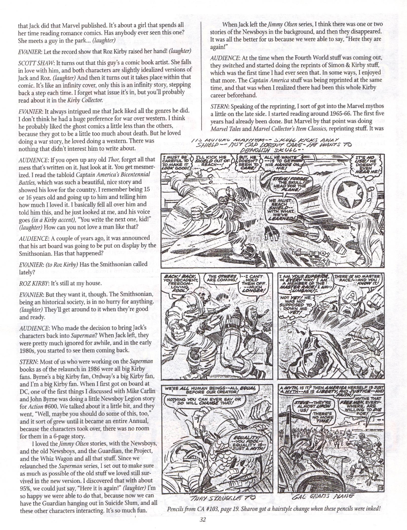 Read online The Jack Kirby Collector comic -  Issue #12 - 32