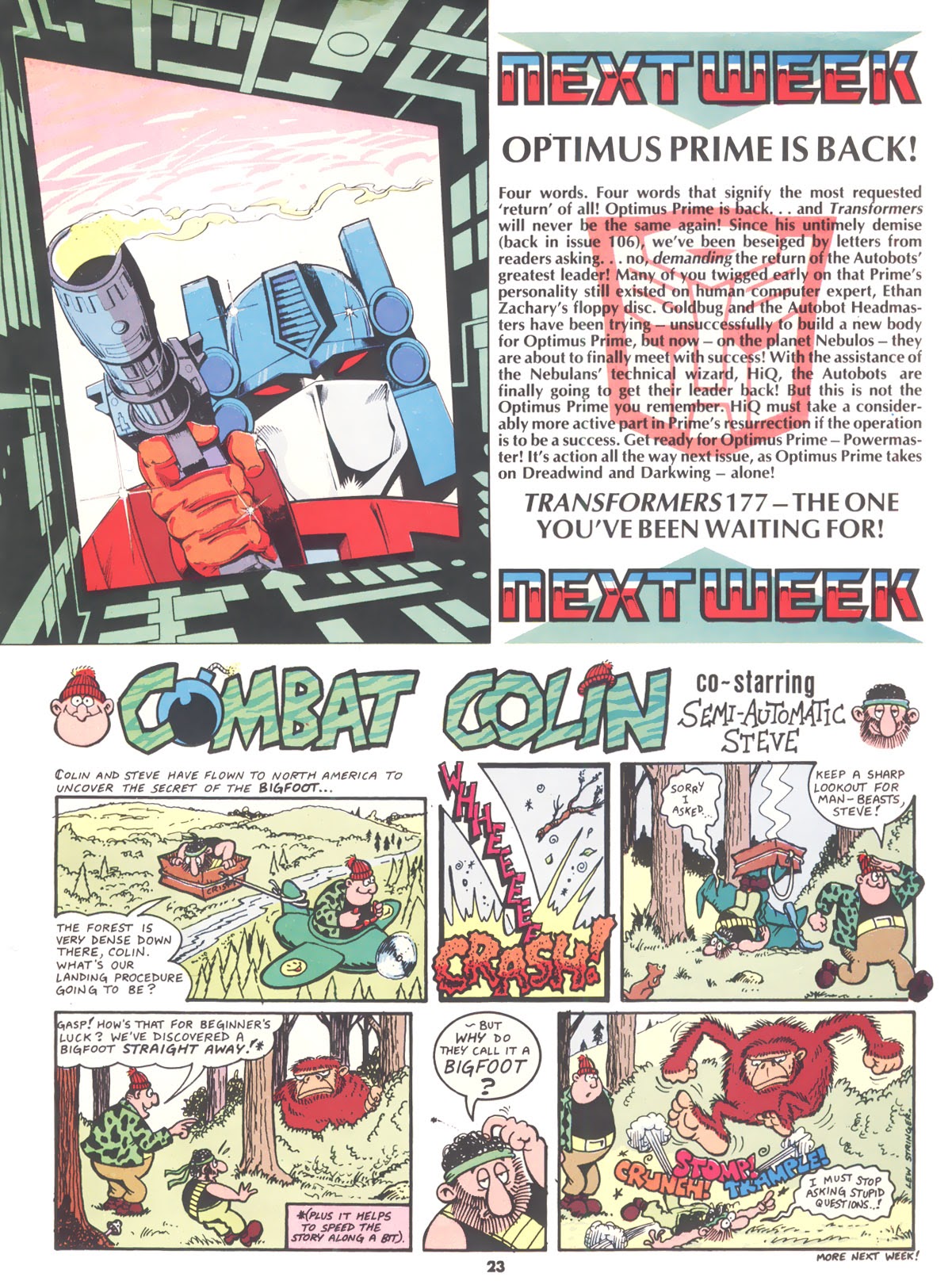 Read online The Transformers (UK) comic -  Issue #176 - 15