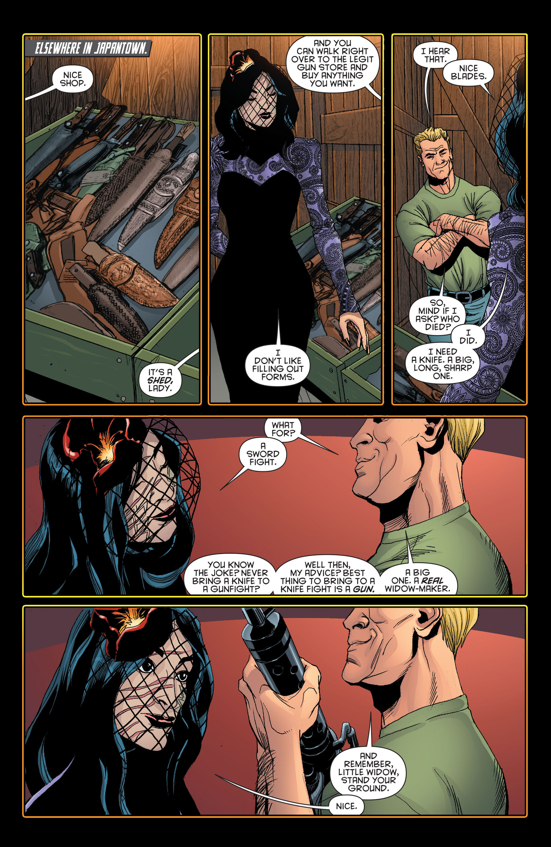 Read online Katana comic -  Issue #9 - 13