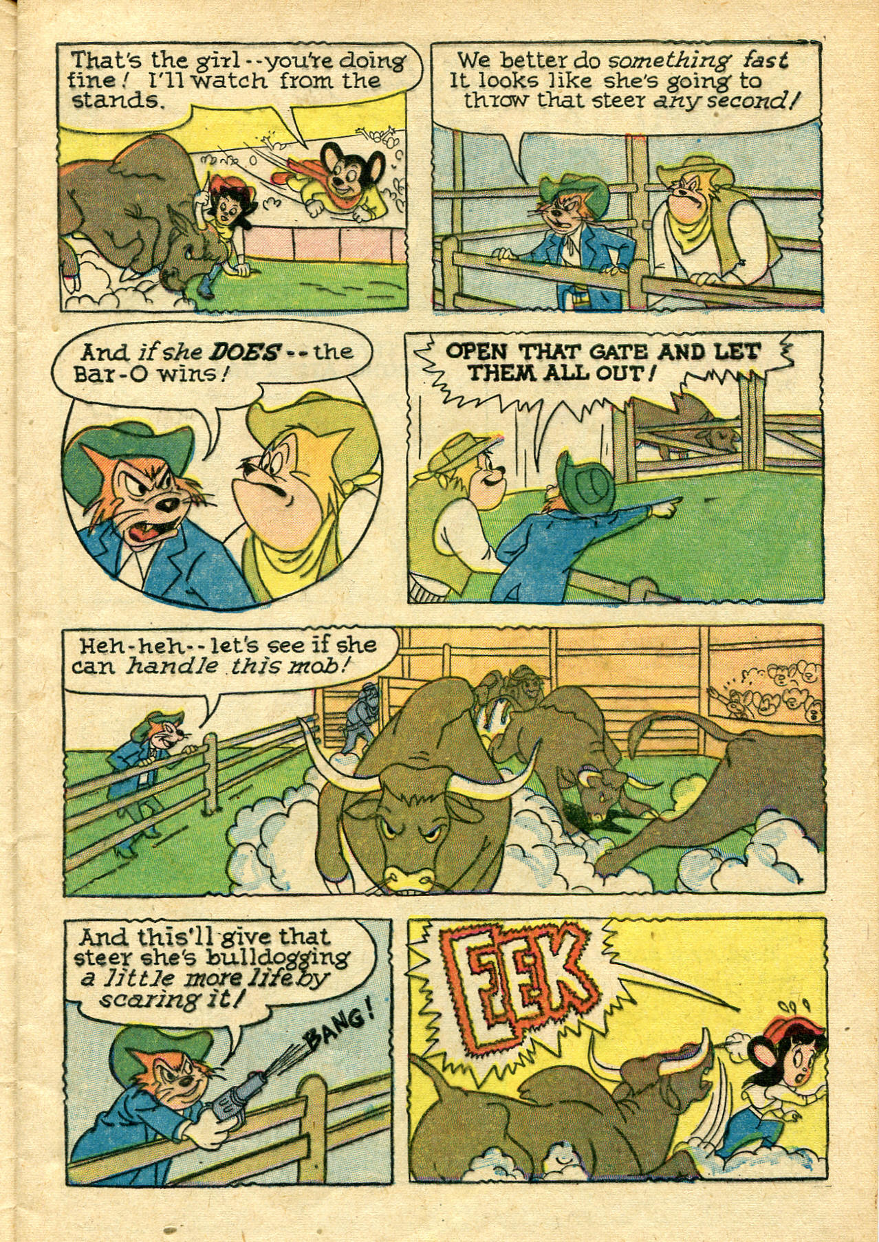 Read online Paul Terry's Mighty Mouse Comics comic -  Issue #69 - 9