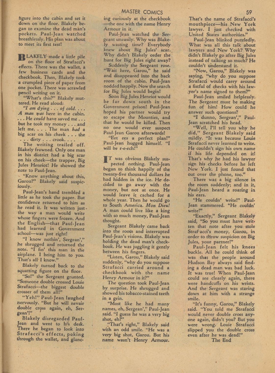 Read online Master Comics comic -  Issue #24 - 60