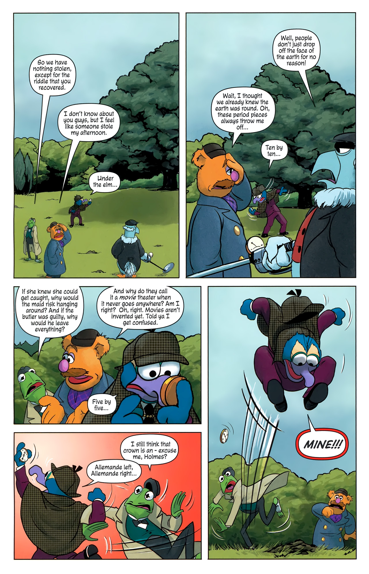 Read online Muppet Sherlock Holmes comic -  Issue #4 - 14