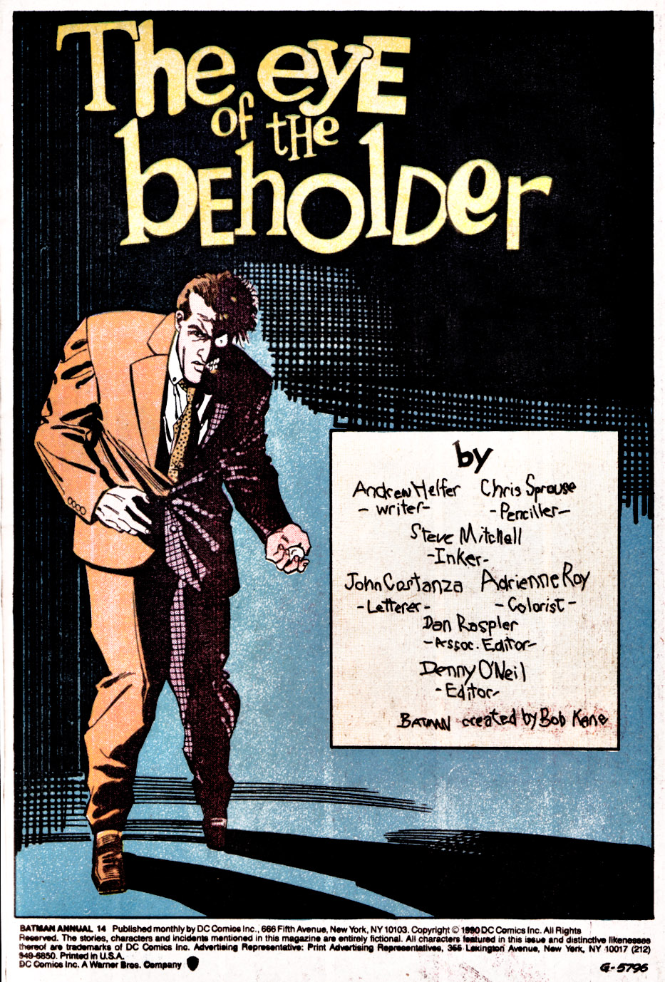 Read online Batman (1940) comic -  Issue # _Annual 14 - 2