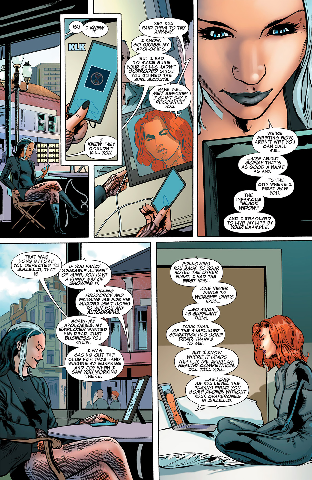 Read online Marvel's The Avengers: Black Widow Strikes comic -  Issue #1 - 23