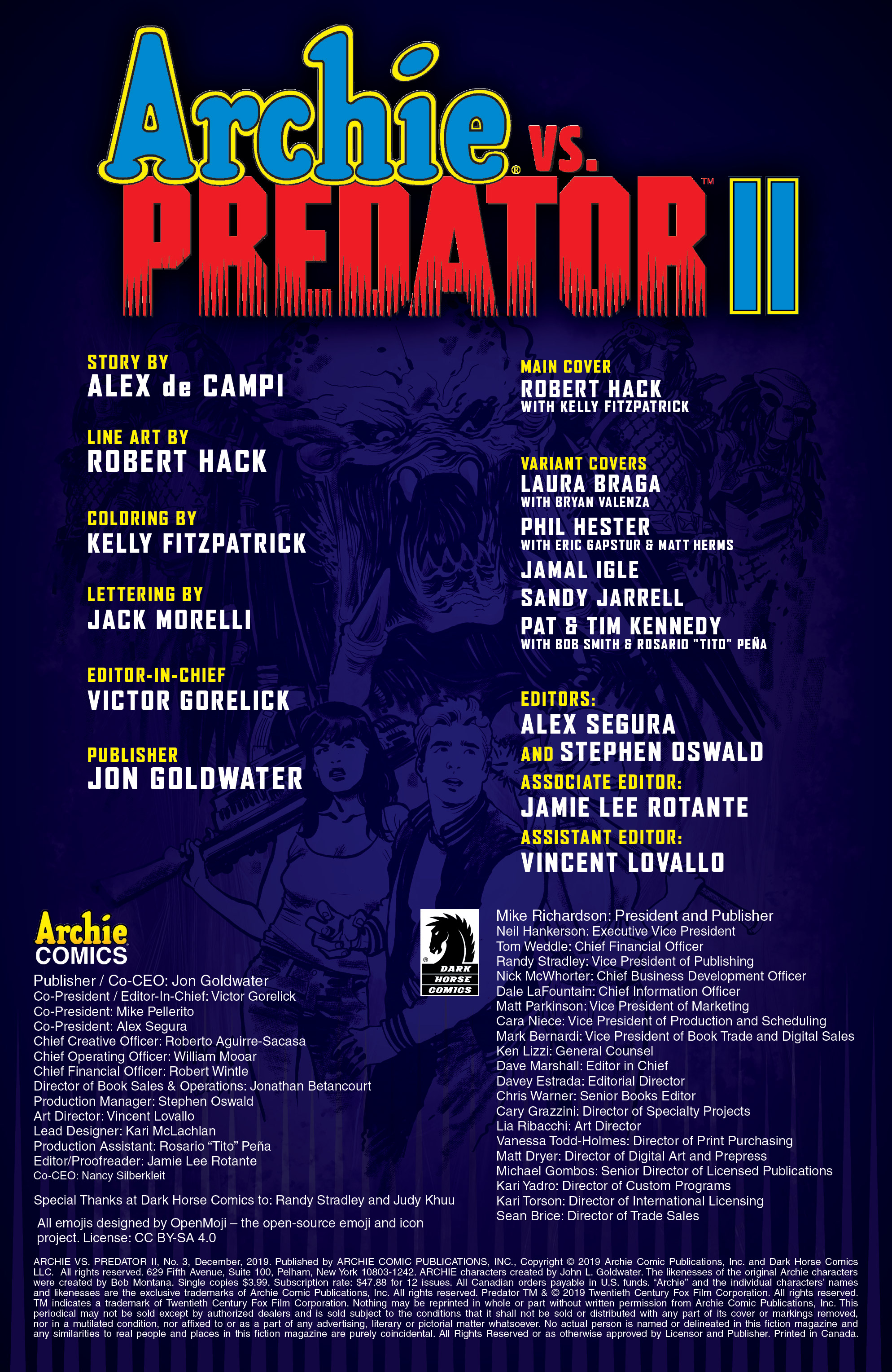 Read online Archie vs. Predator II comic -  Issue #3 - 2
