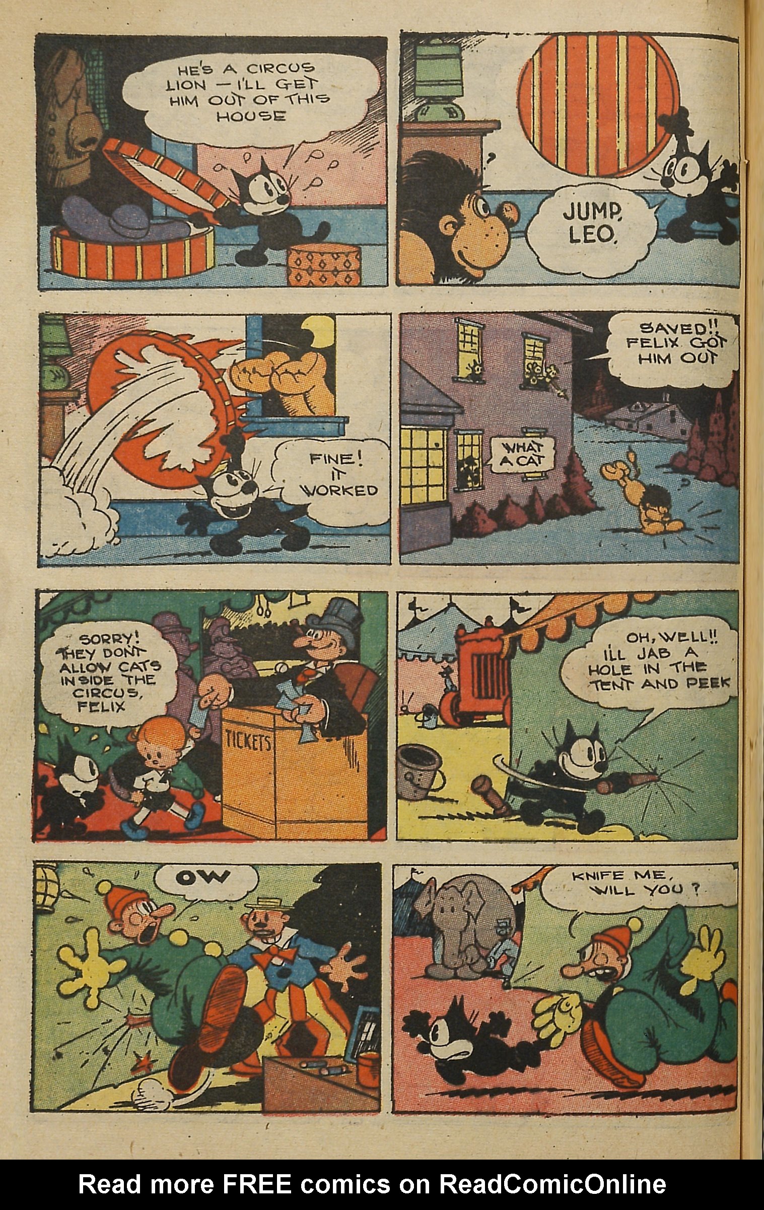Read online Felix the Cat (1951) comic -  Issue #37 - 53