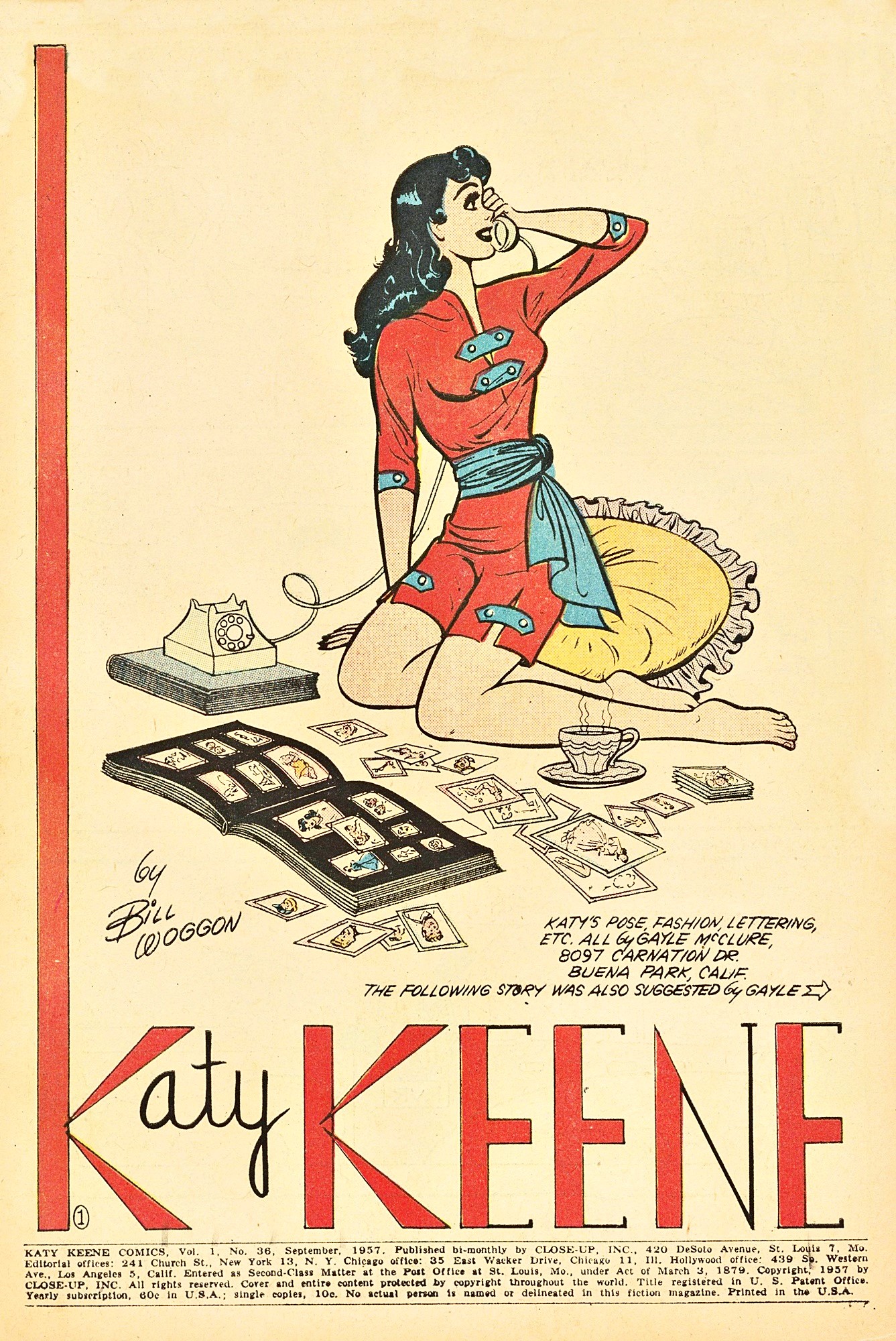 Read online Katy Keene (1949) comic -  Issue #36 - 3