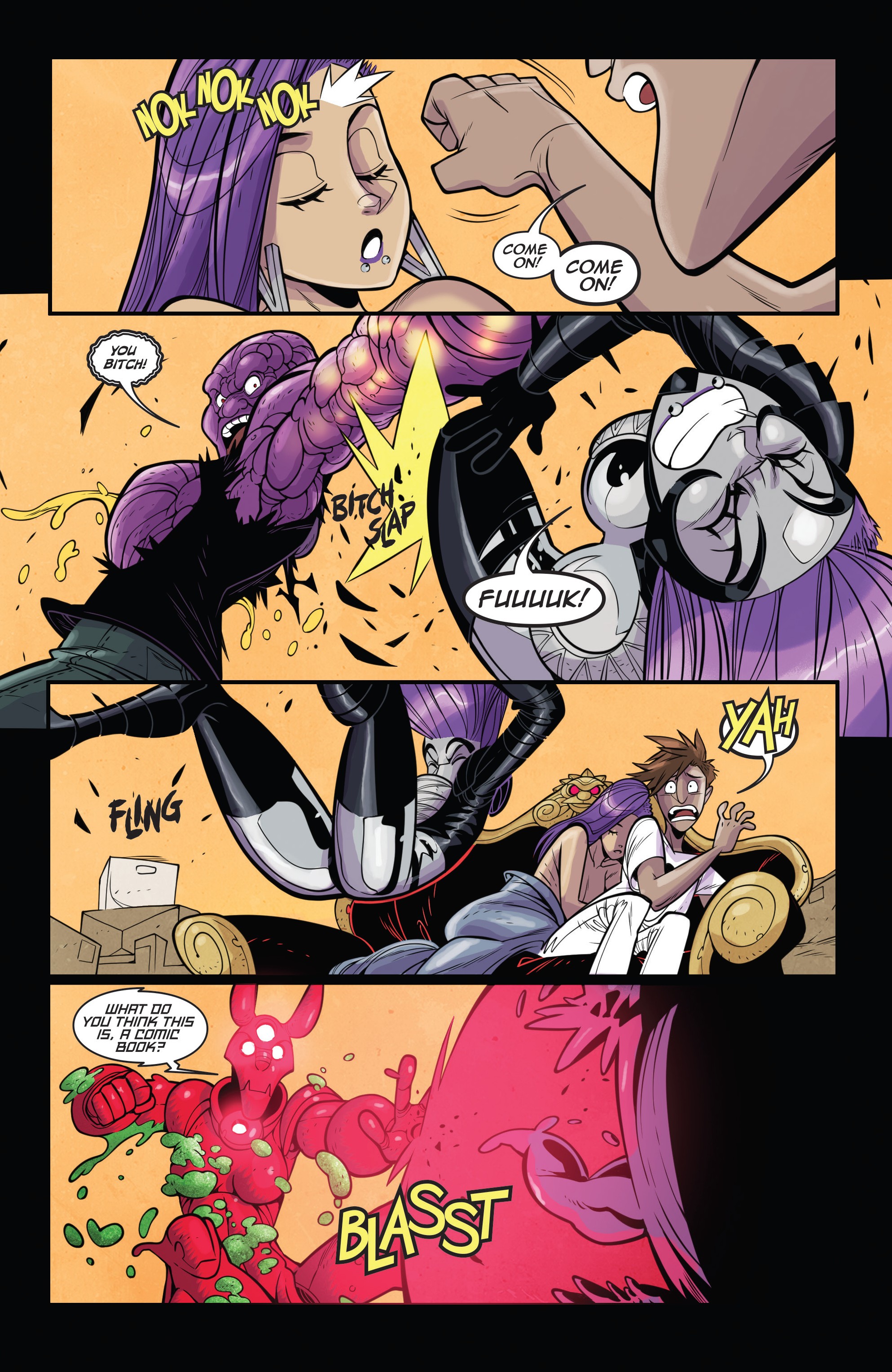 Read online Vampblade Season 3 comic -  Issue #11 - 19