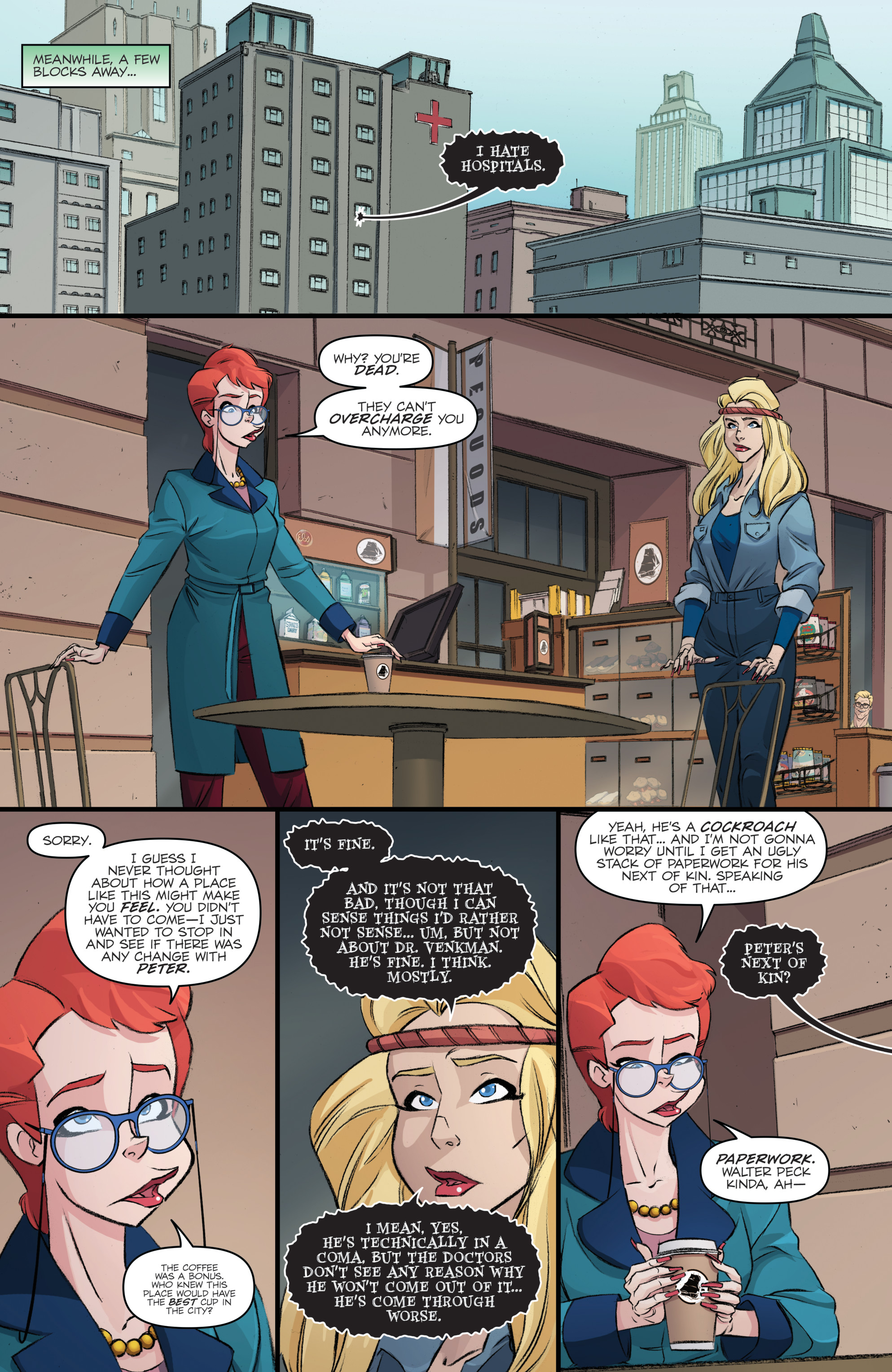 Read online Ghostbusters: Crossing Over comic -  Issue # _TPB - 74