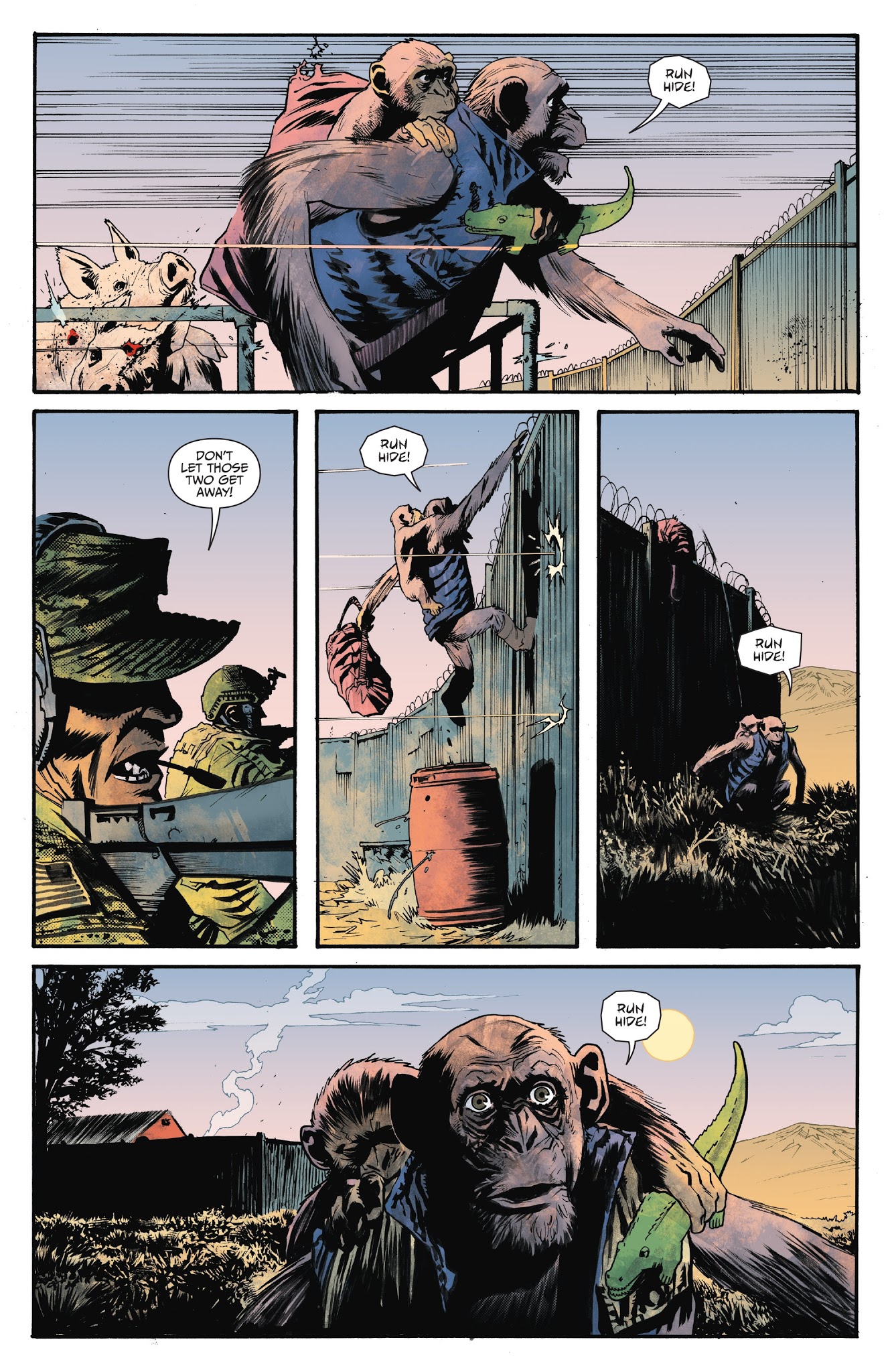 Read online War for the Planet of the Apes comic -  Issue #4 - 12
