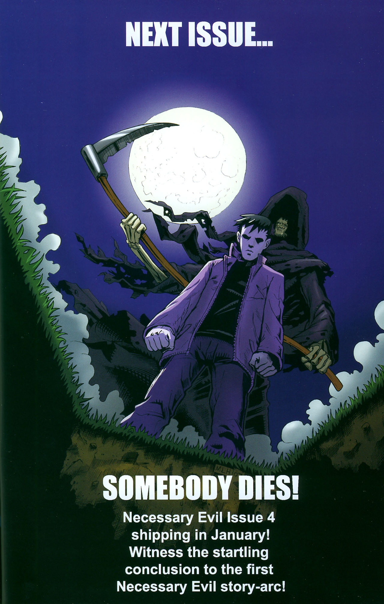 Read online Necessary Evil comic -  Issue #3 - 22